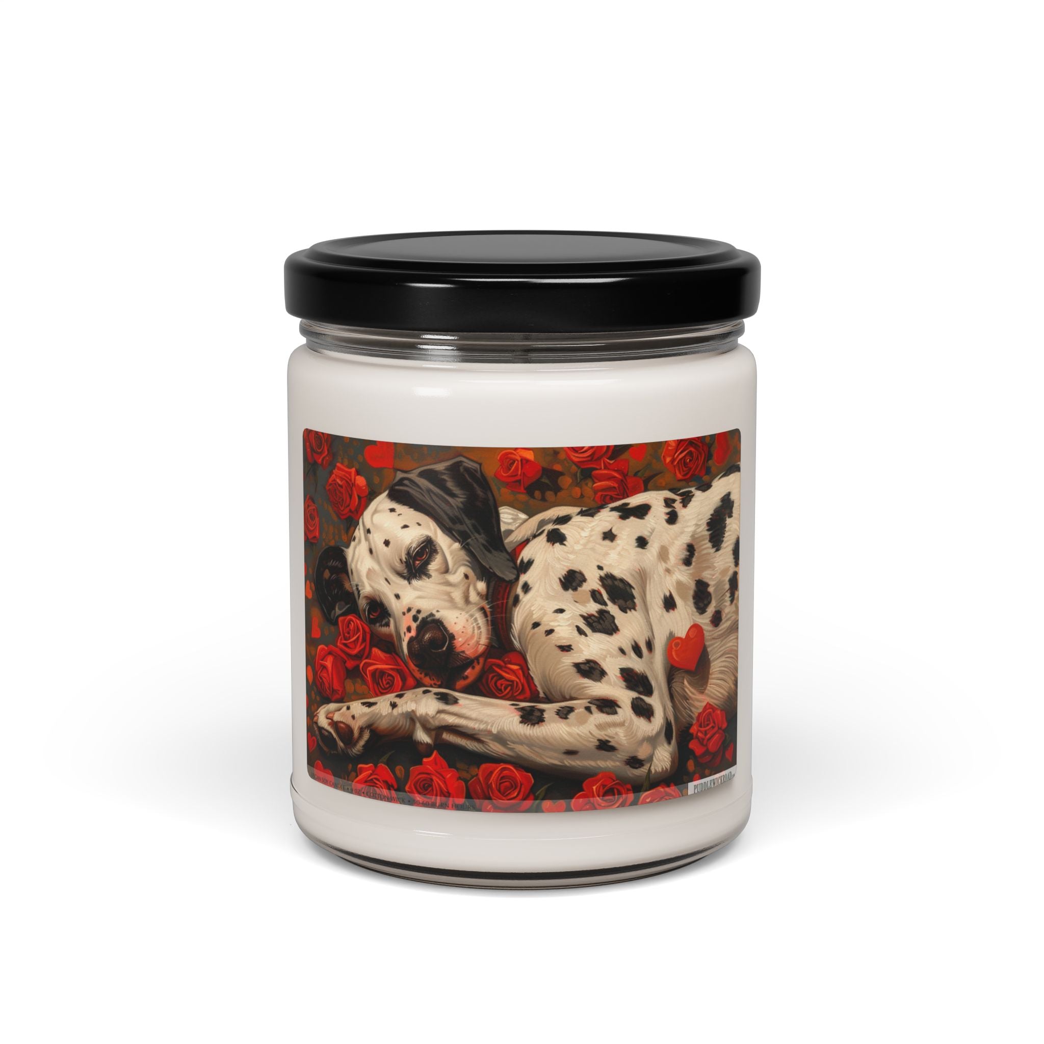 Dalmatian Love Candle - Thoughtful Gift for Pet Parents & Dog Lovers - Darwin & Rose