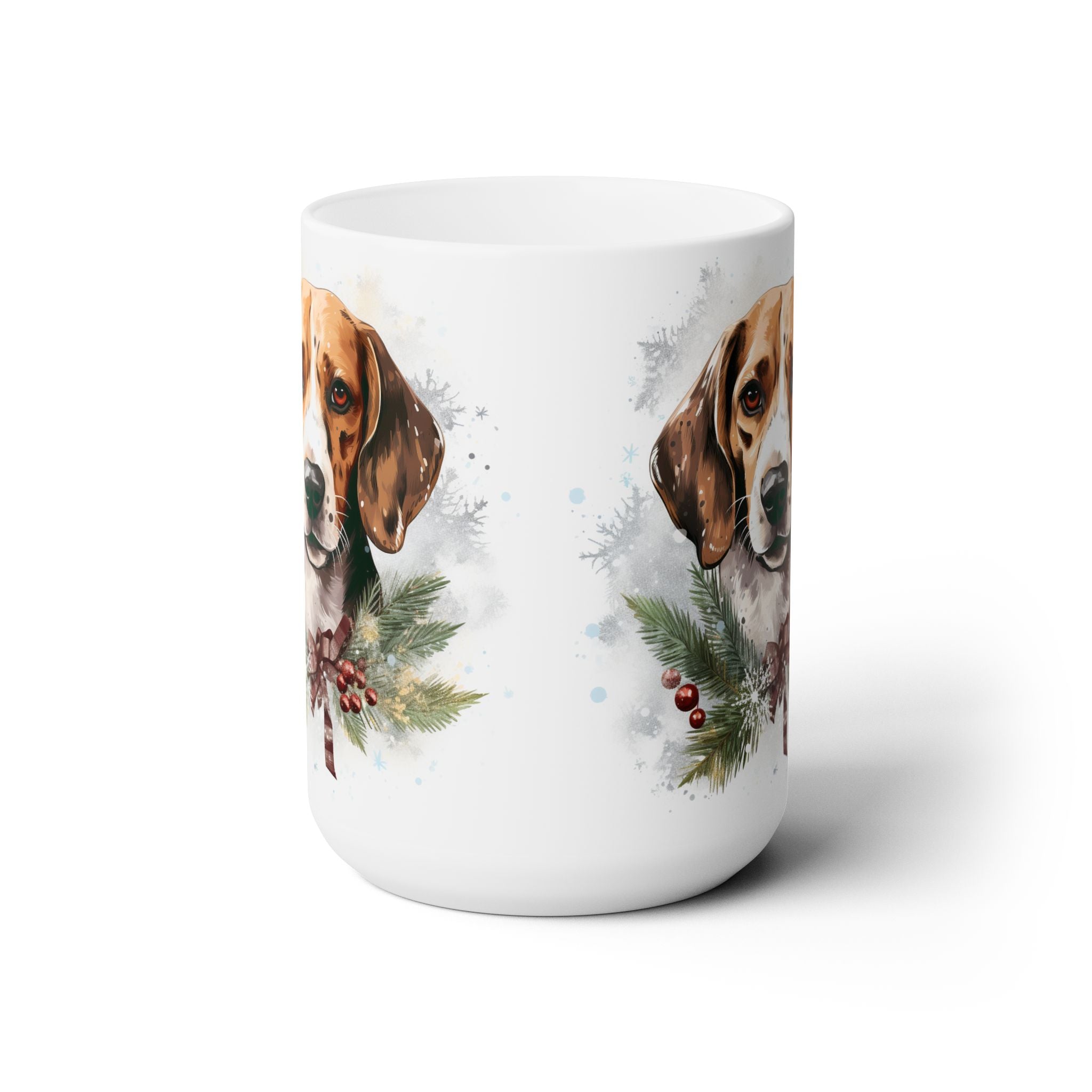 Beagle Holiday Mug - Festive Coffee Cup for Dog Lovers - Darwin & Rose