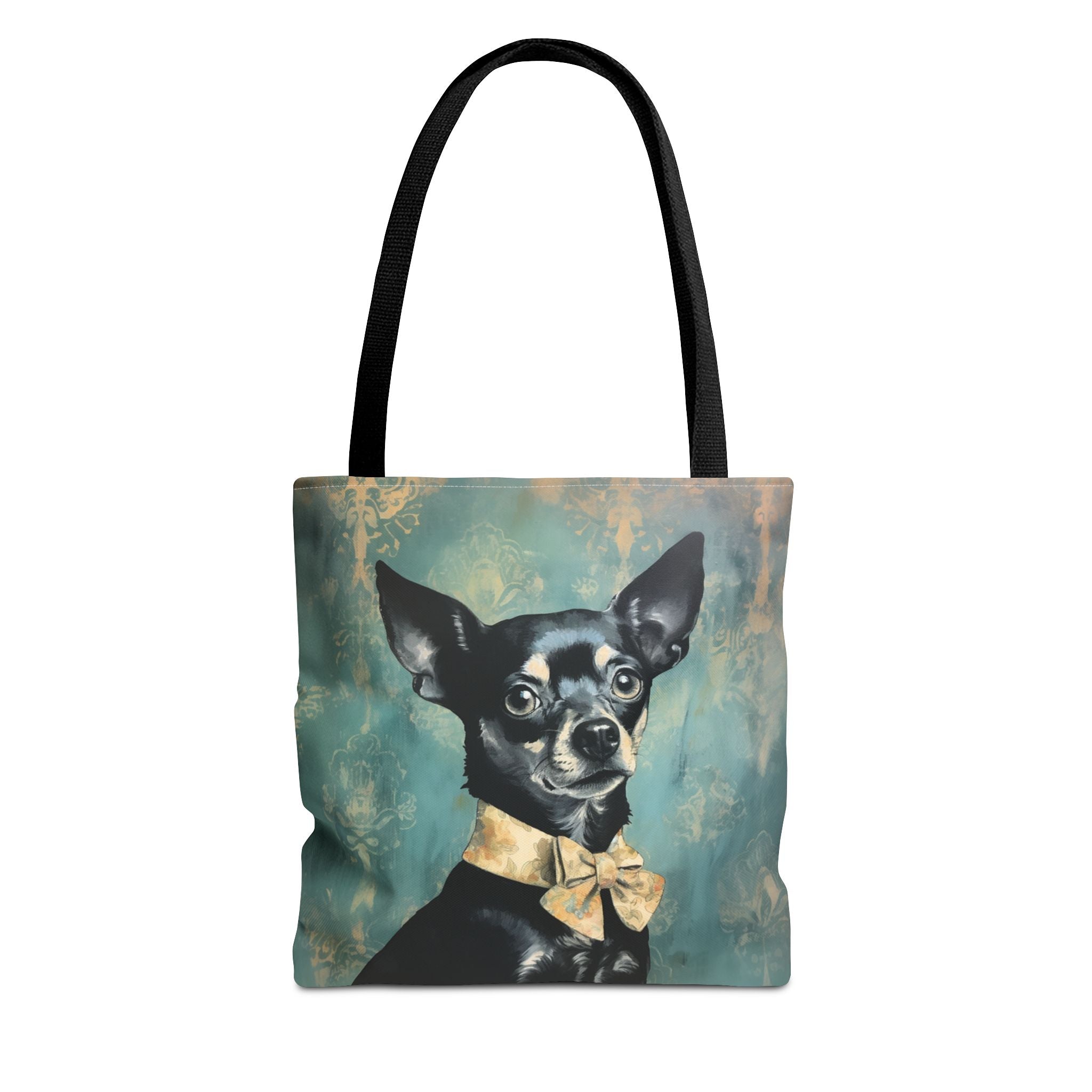 Dapper Chihuahua Tote Bag - Elegant Eco-Friendly Canvas for Dog Lovers - Darwin & Rose