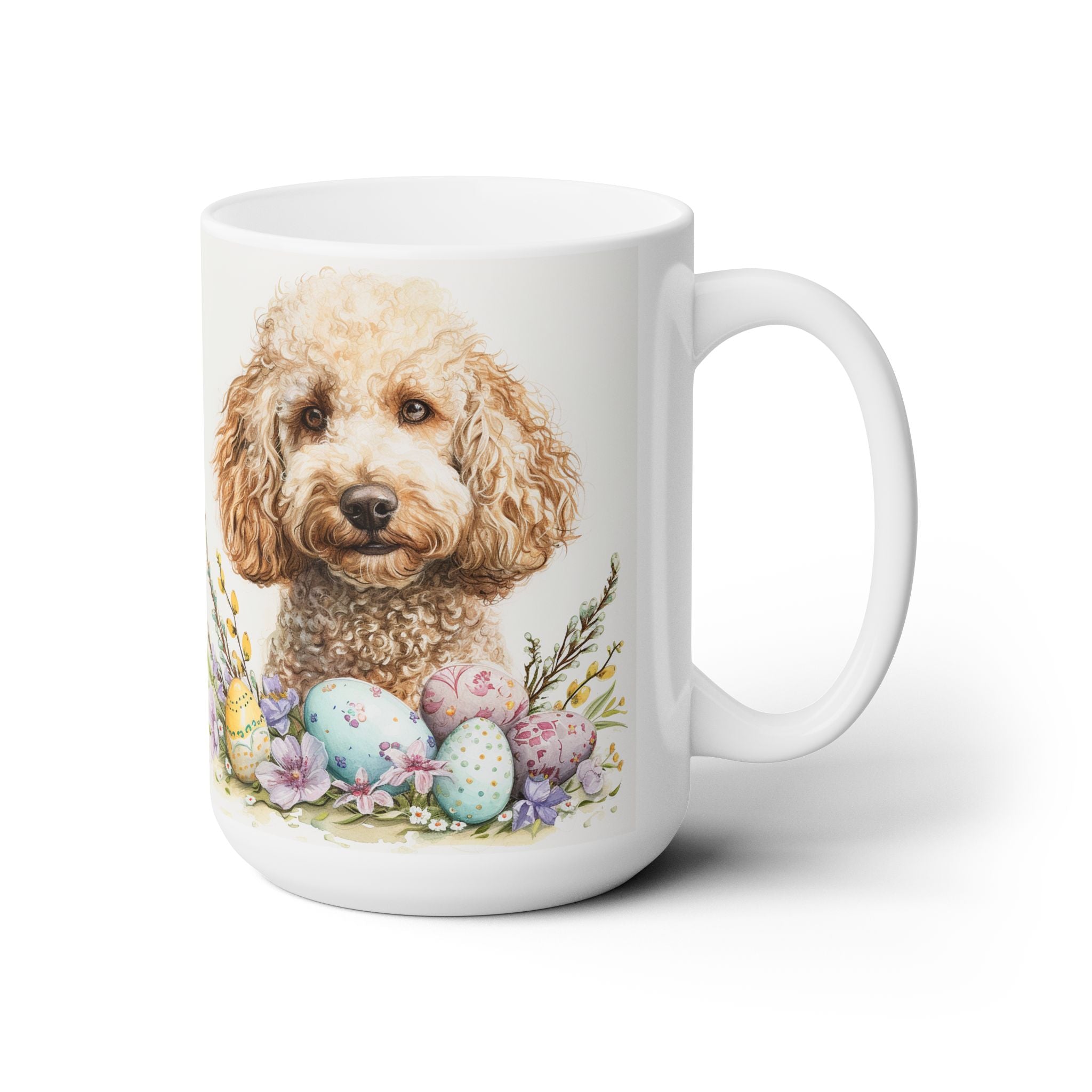 Poodle Lover Easter Mug - Cute Coffee Cup for Dog Moms & Pet Parents - Darwin & Rose