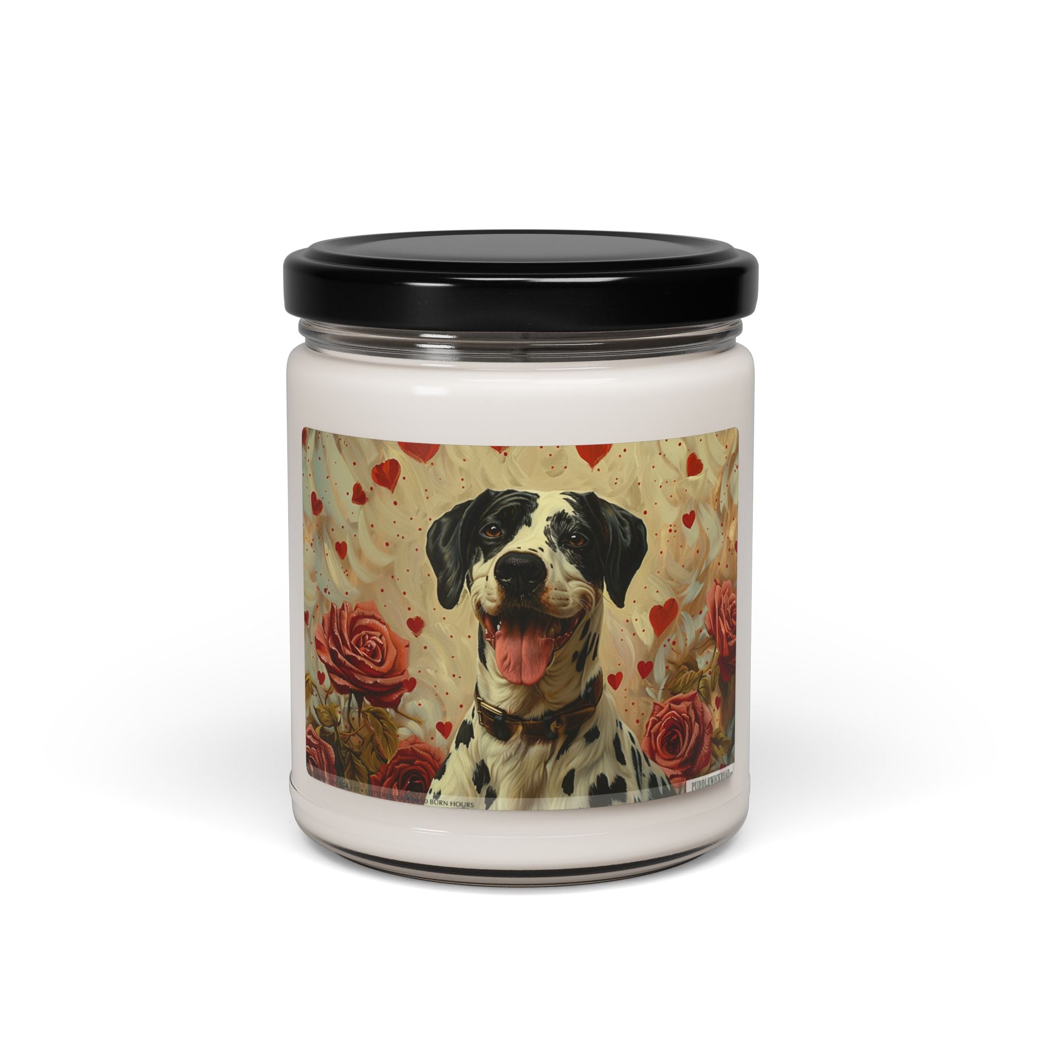 Dalmatian Delight Candle - Vintage Art Pet Lover Gift - Darwin & Rose