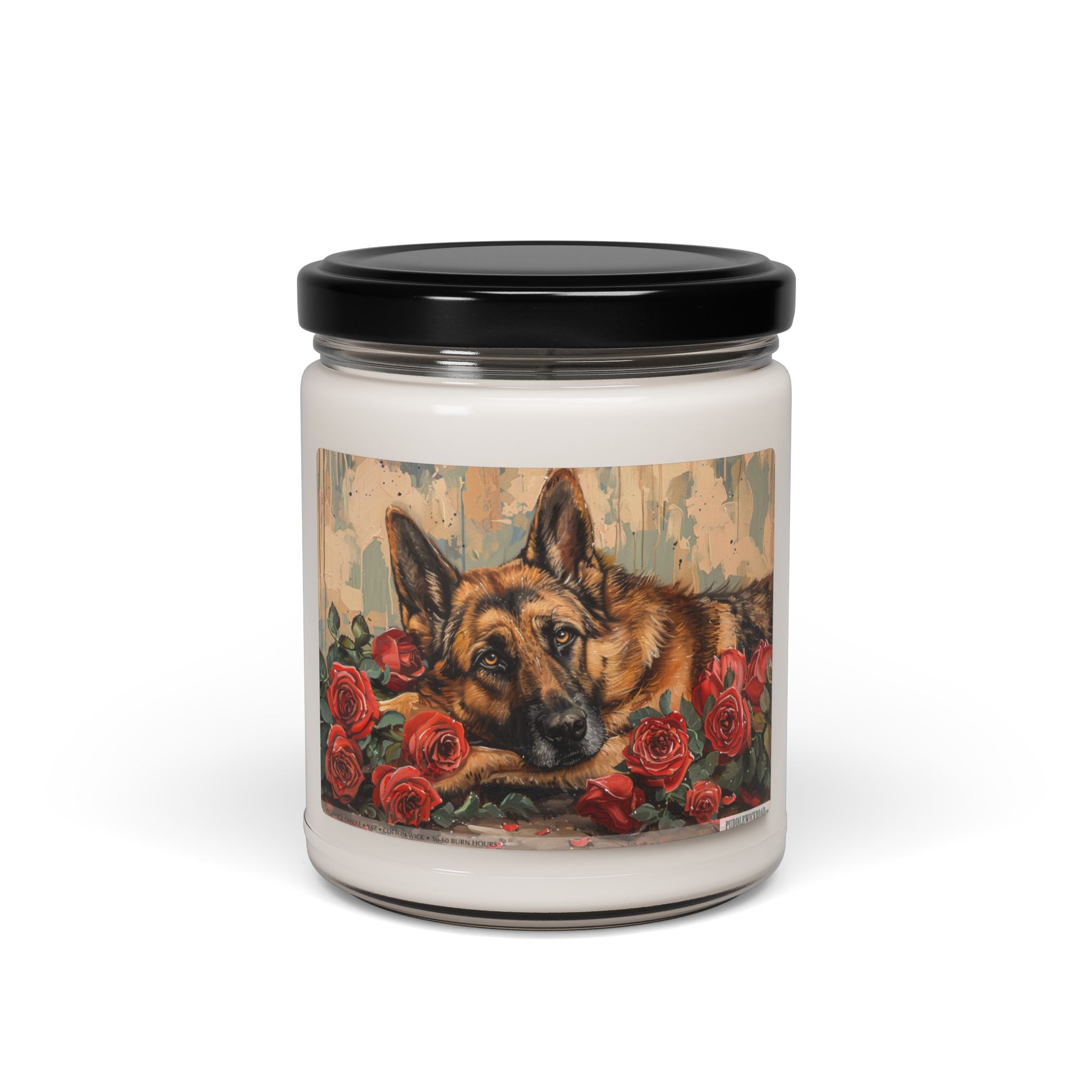 German Shepherd Candle - Memorial and Gift Edition - Darwin & Rose
