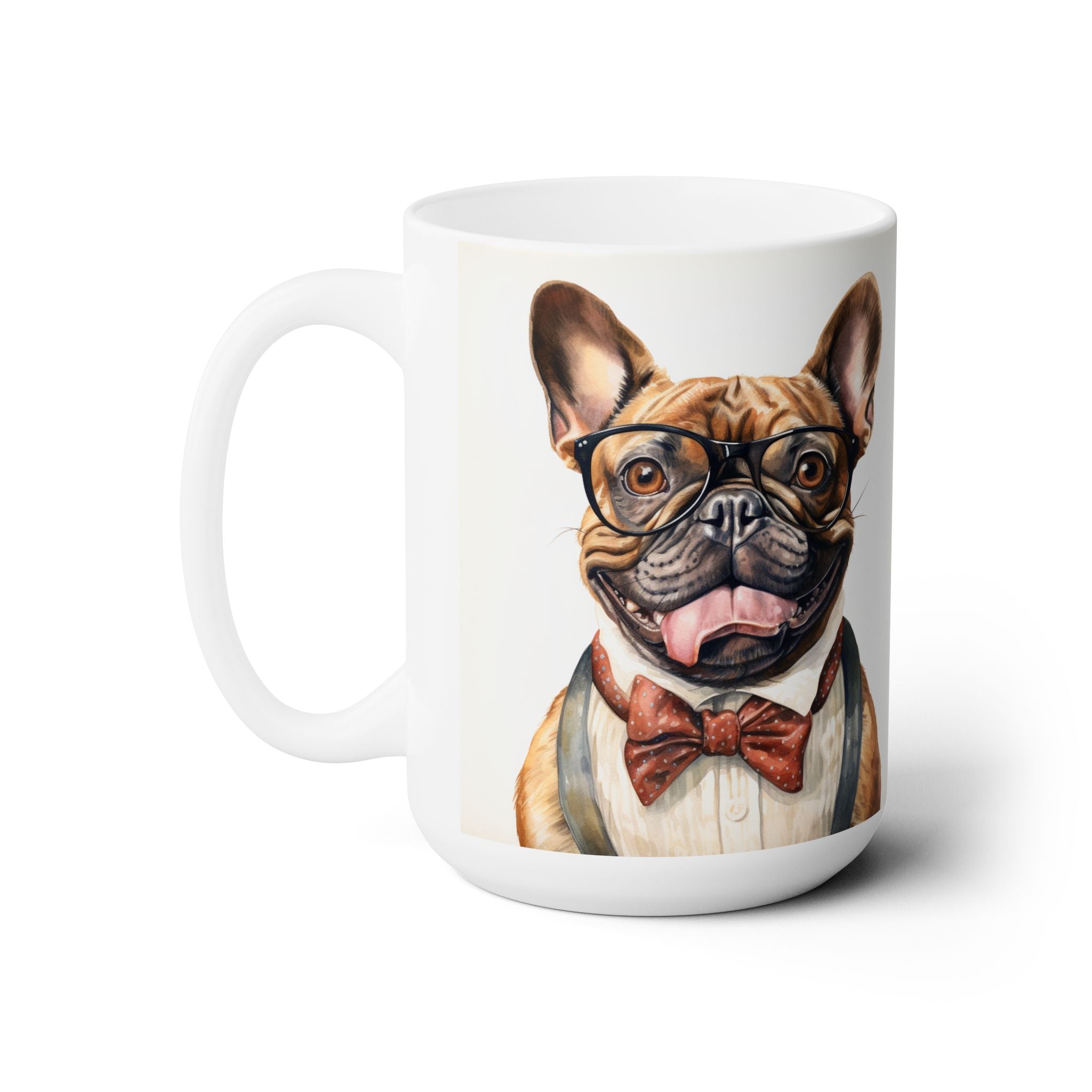 Frenchie Professor Coffee Mug - Stylish Gift for Dog Lovers - Darwin & Rose