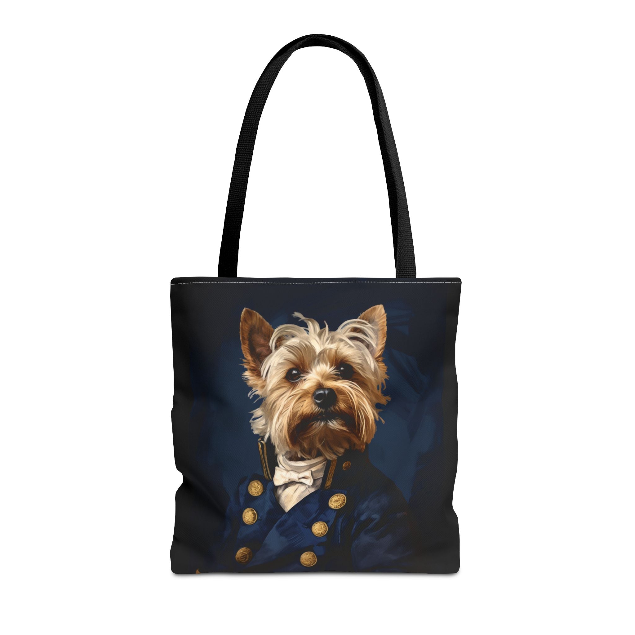 Yorkie Admiral Tote Bag, Eco-Friendly Canvas for Dog Lovers - Darwin & Rose