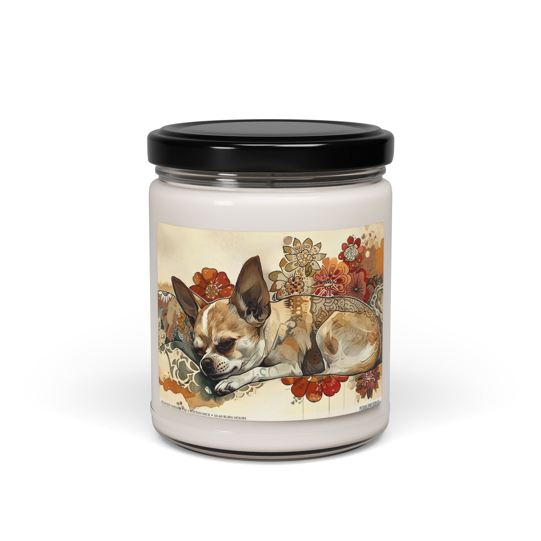 Charming Chihuahua Candle - Soy Candle Gift for Dog Lovers - Darwin & Rose