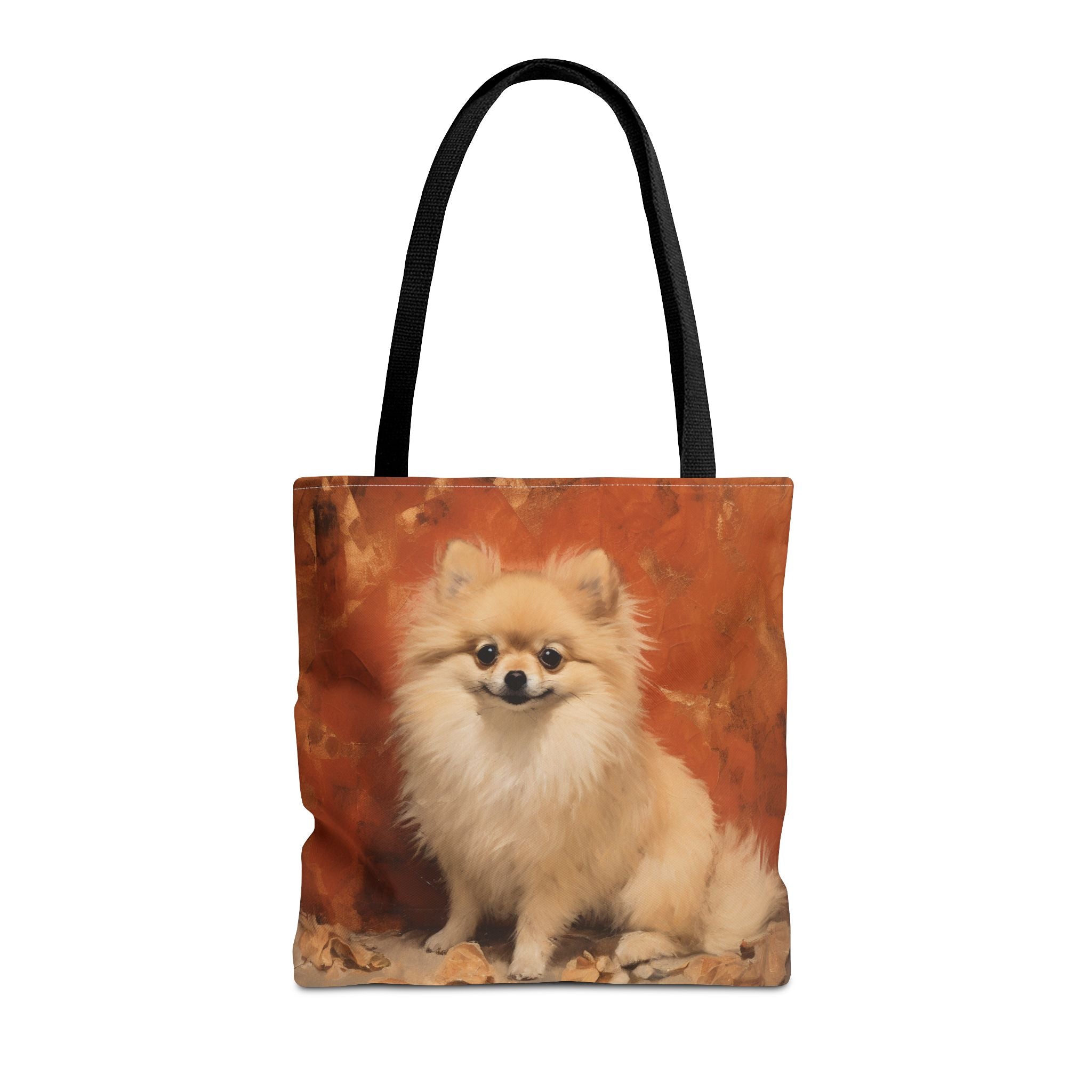 Pomeranian Charm Autumn Tote Bag, Eco-Friendly Dog Lover Gift - Darwin & Rose