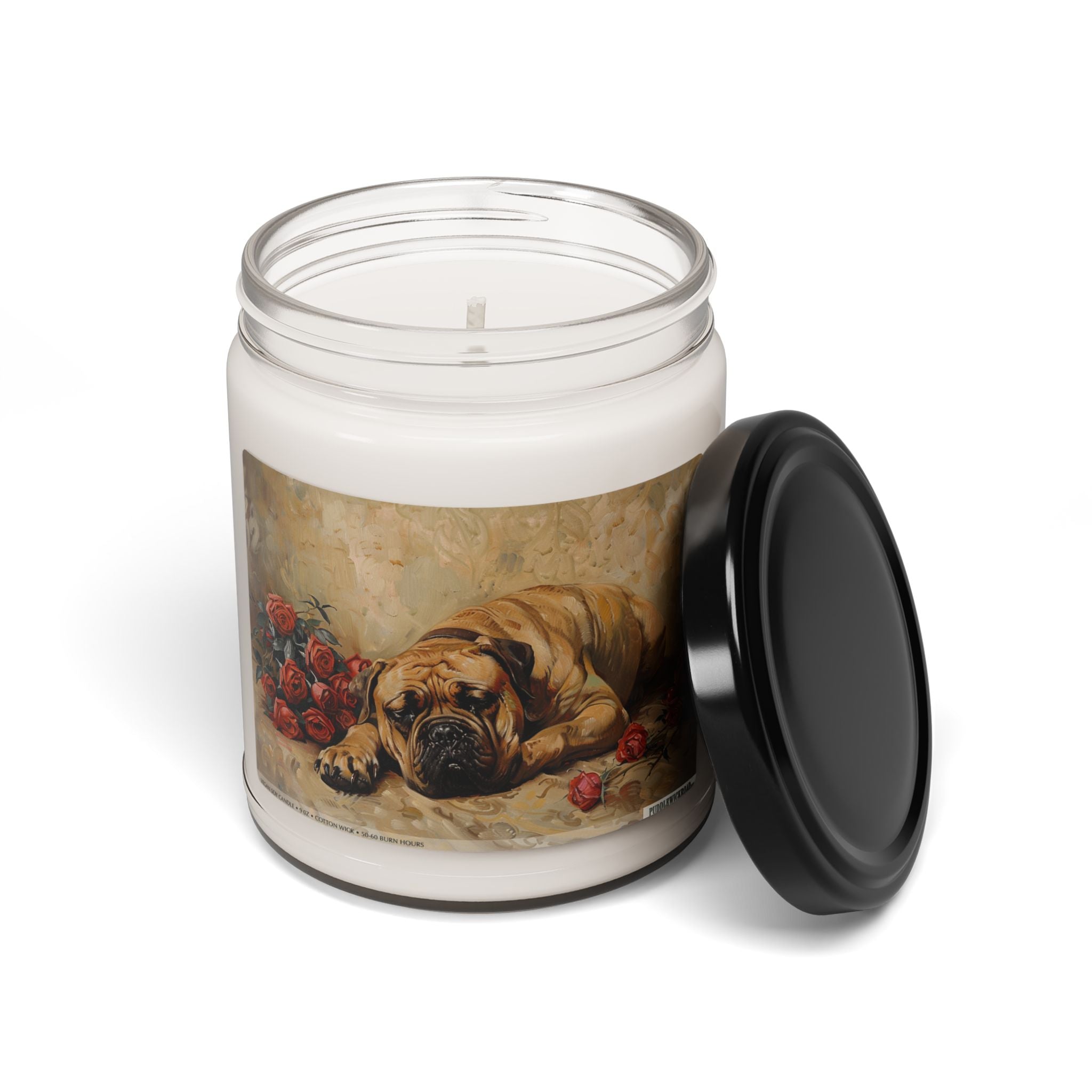 Majestic Mastiff Scented Candle - Cozy Gift for Dog Lovers - Darwin & Rose