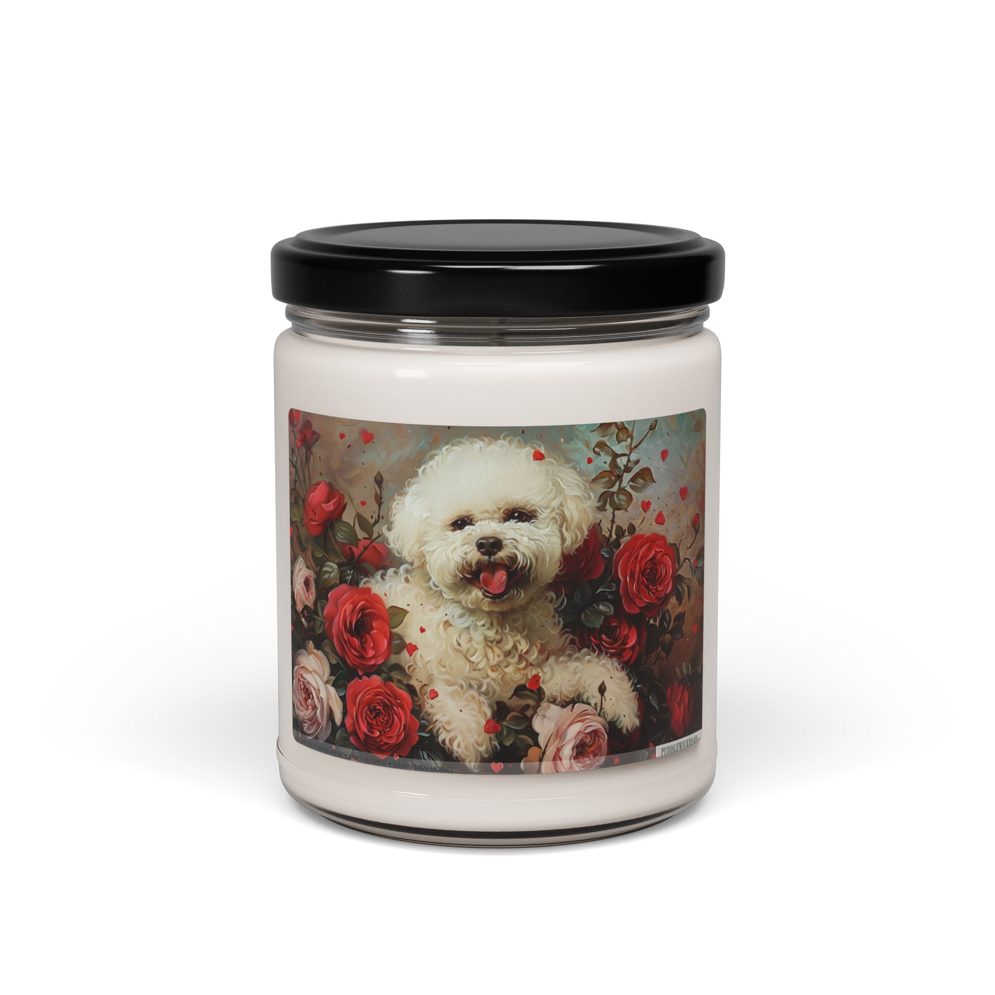Bichon Bliss Rose Garden Candle - Darwin & Rose
