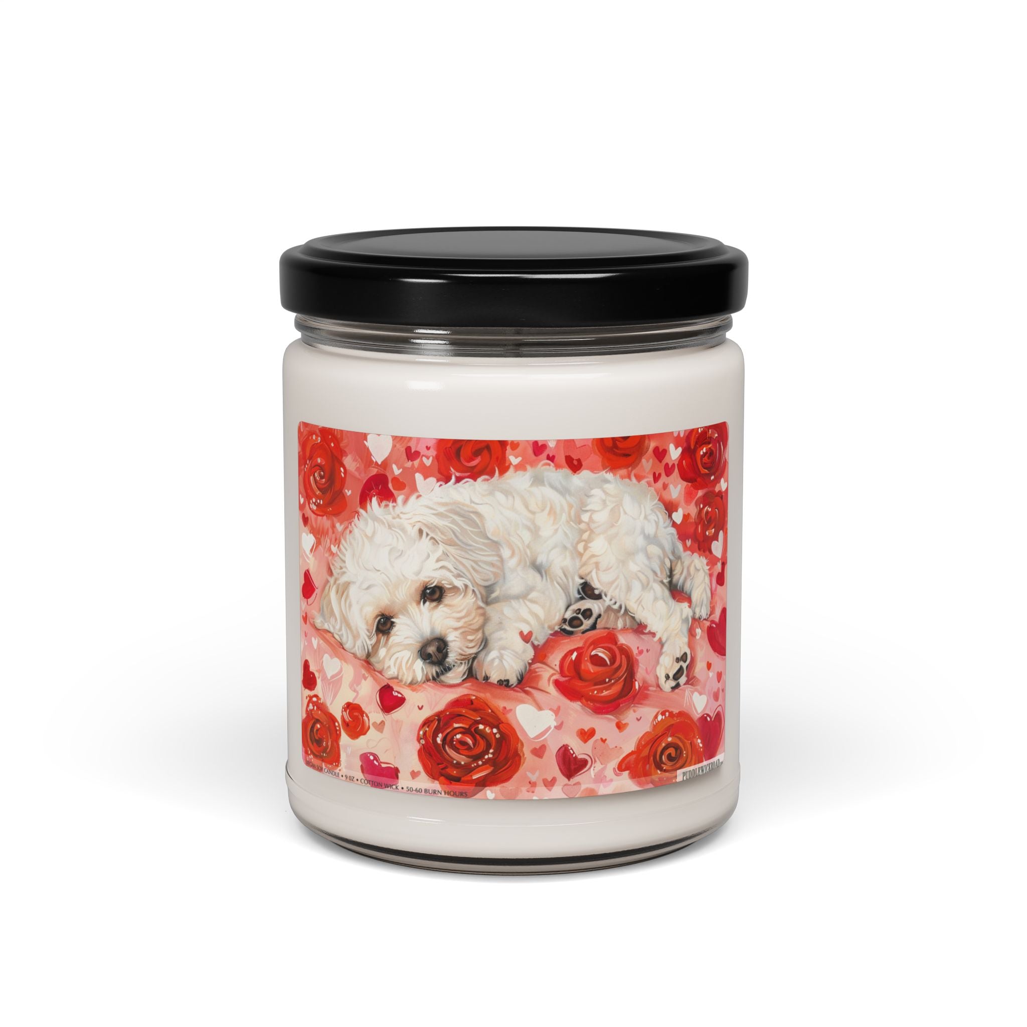 Maltipoo Love Candle - Heartfelt Gift for Dog Lovers and Pet Memorials - Darwin & Rose