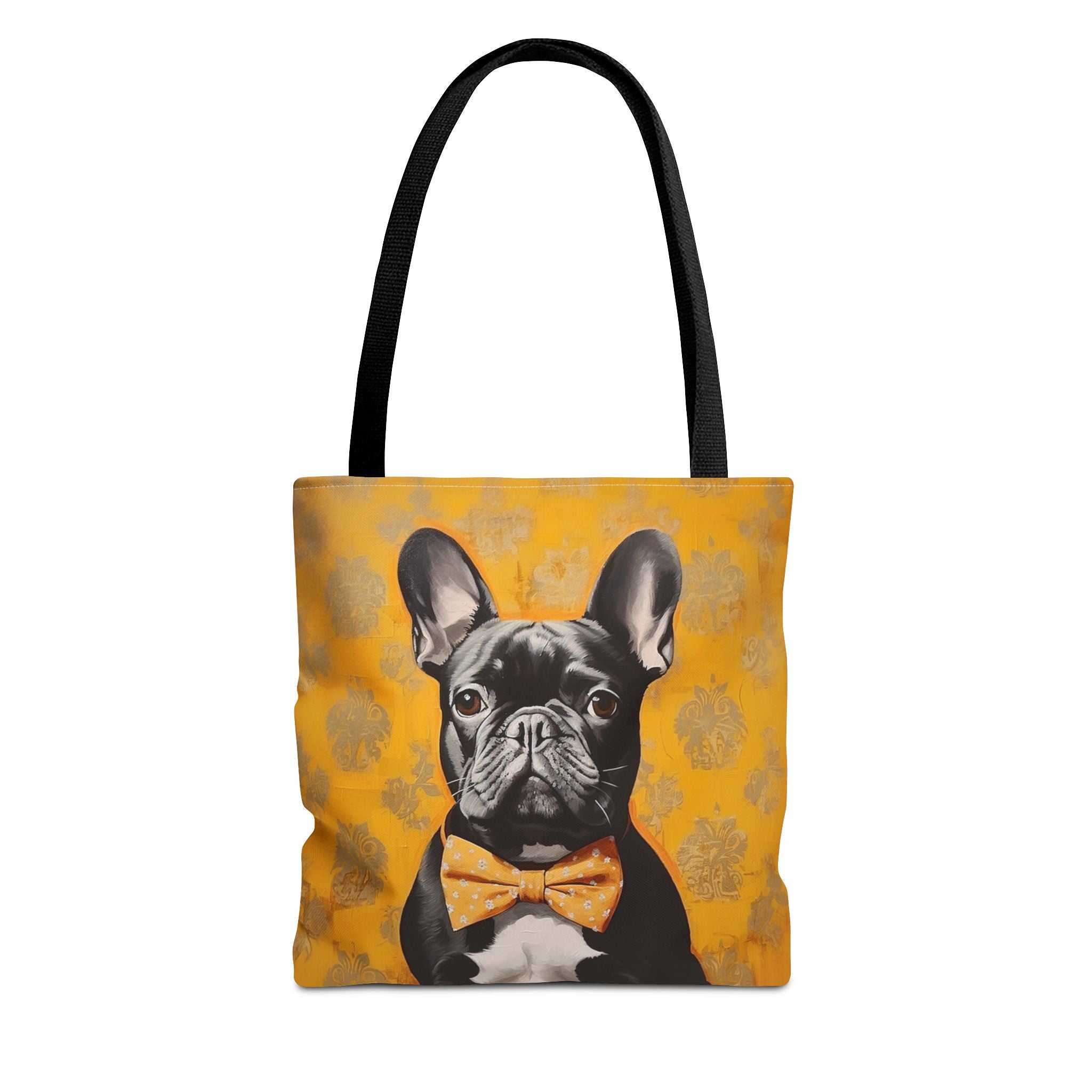 French Bulldog Bow Tie Tote Bag - Chic & Eco-Friendly Canvas Bag - Darwin & Rose