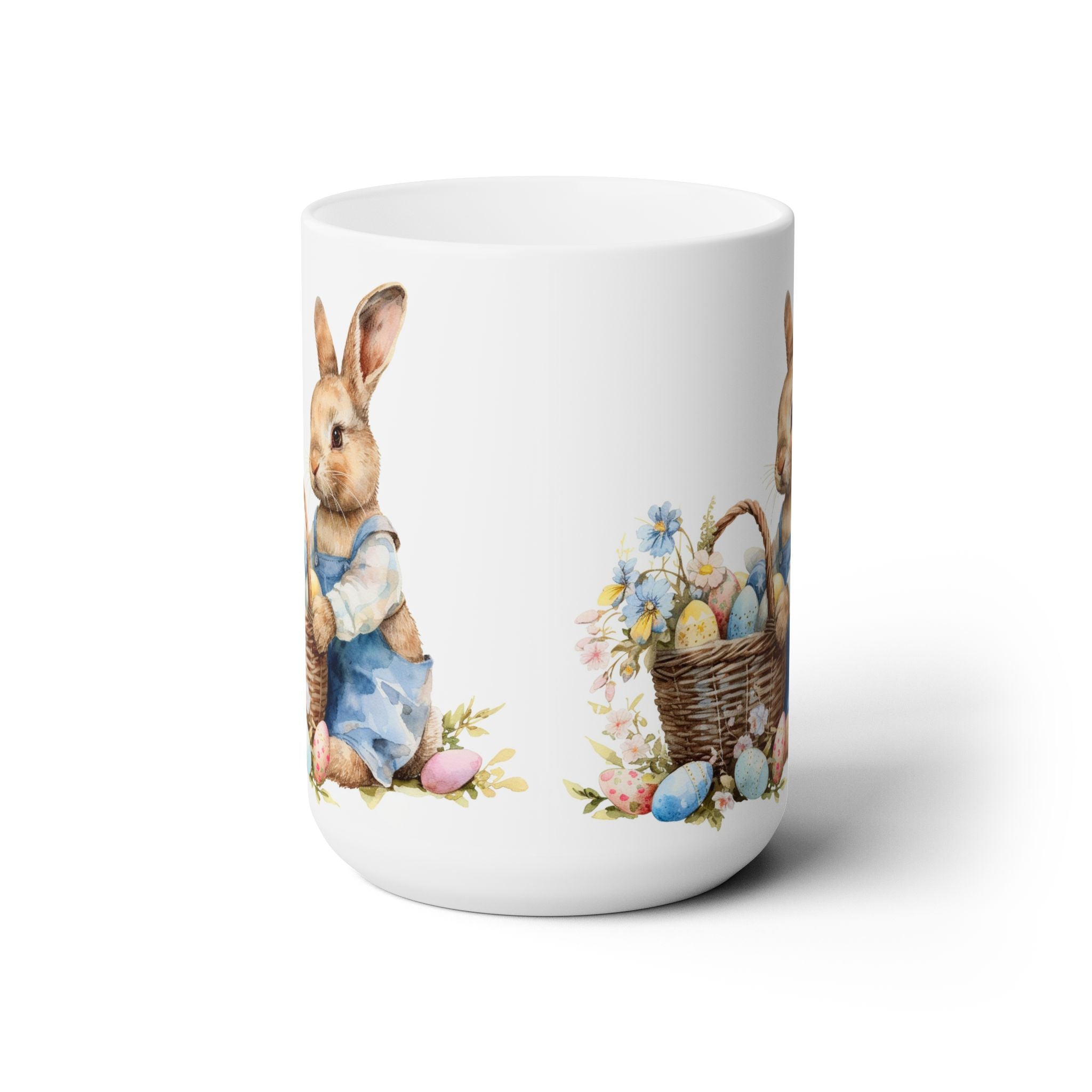 Easter Bunny with Basket Spring Mug - Darwin & Rose