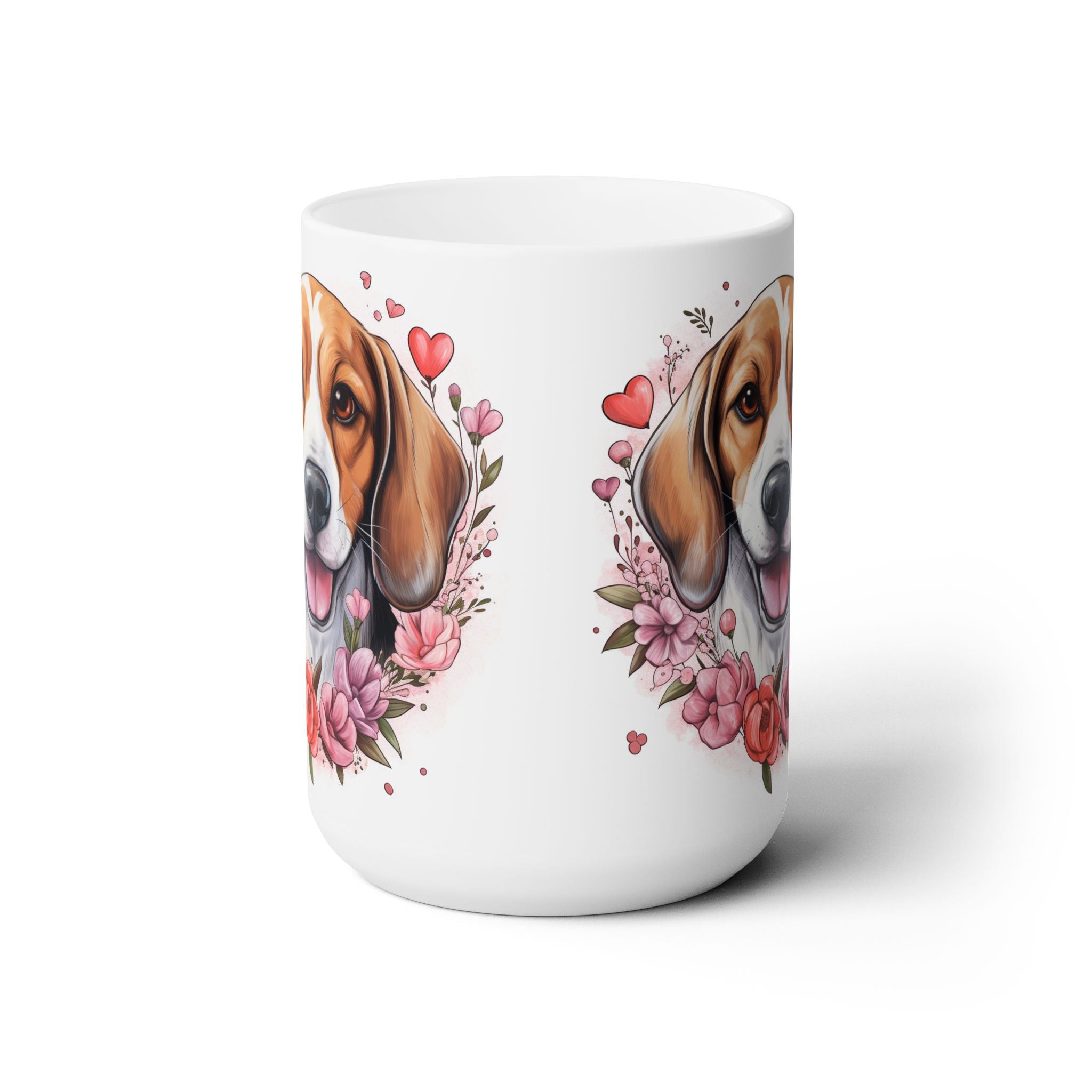 Beagle Bloom Coffee Mug - Perfect Gift for Dog Lovers - Darwin & Rose