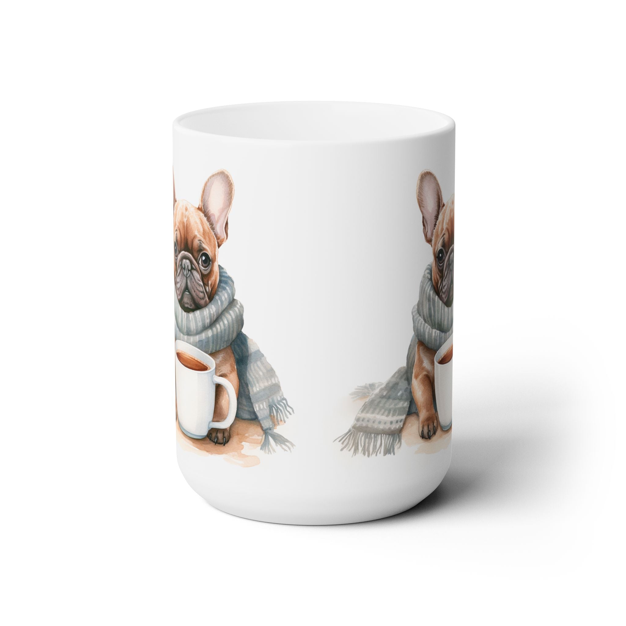 Frenchie Cozy Coffee Companion Mug - French Bulldog Lover's Gift - Darwin & Rose