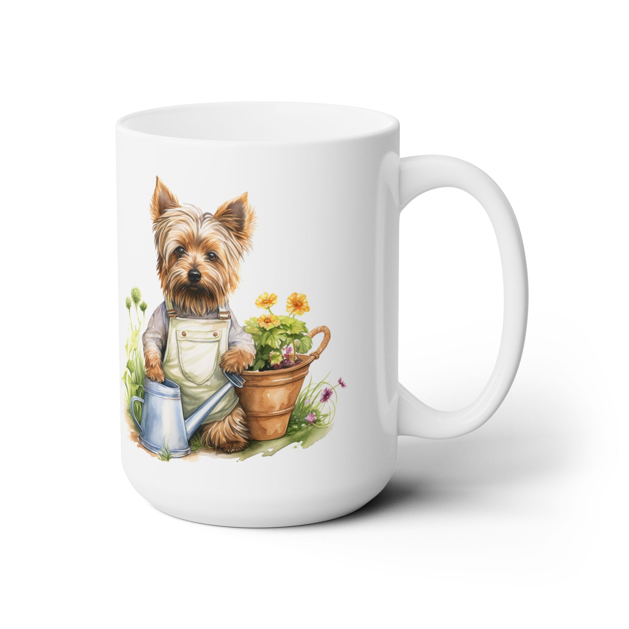 Yorkie Gardener Coffee Mug - Perfect Dog Lover Gift - Darwin & Rose