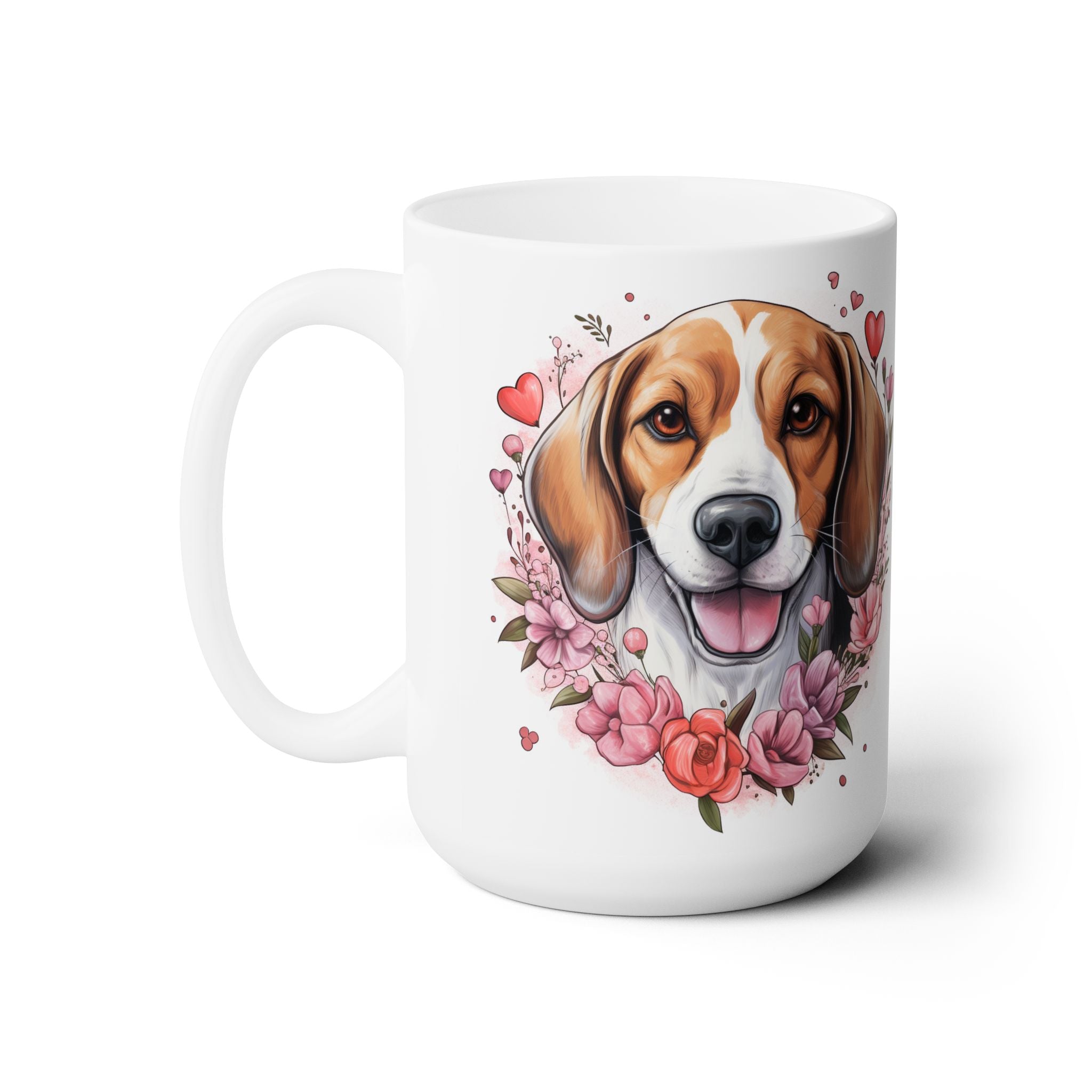Beagle Bloom Coffee Mug - Perfect Gift for Dog Lovers - Darwin & Rose