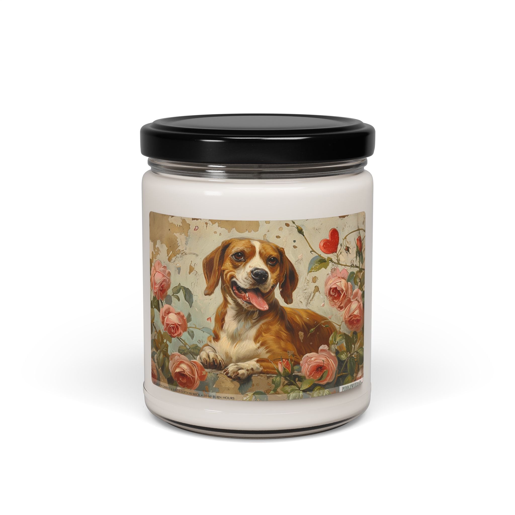 Beaming Beagle Candle - Cozy Soy Wax Gift for Dog Lovers - Darwin & Rose