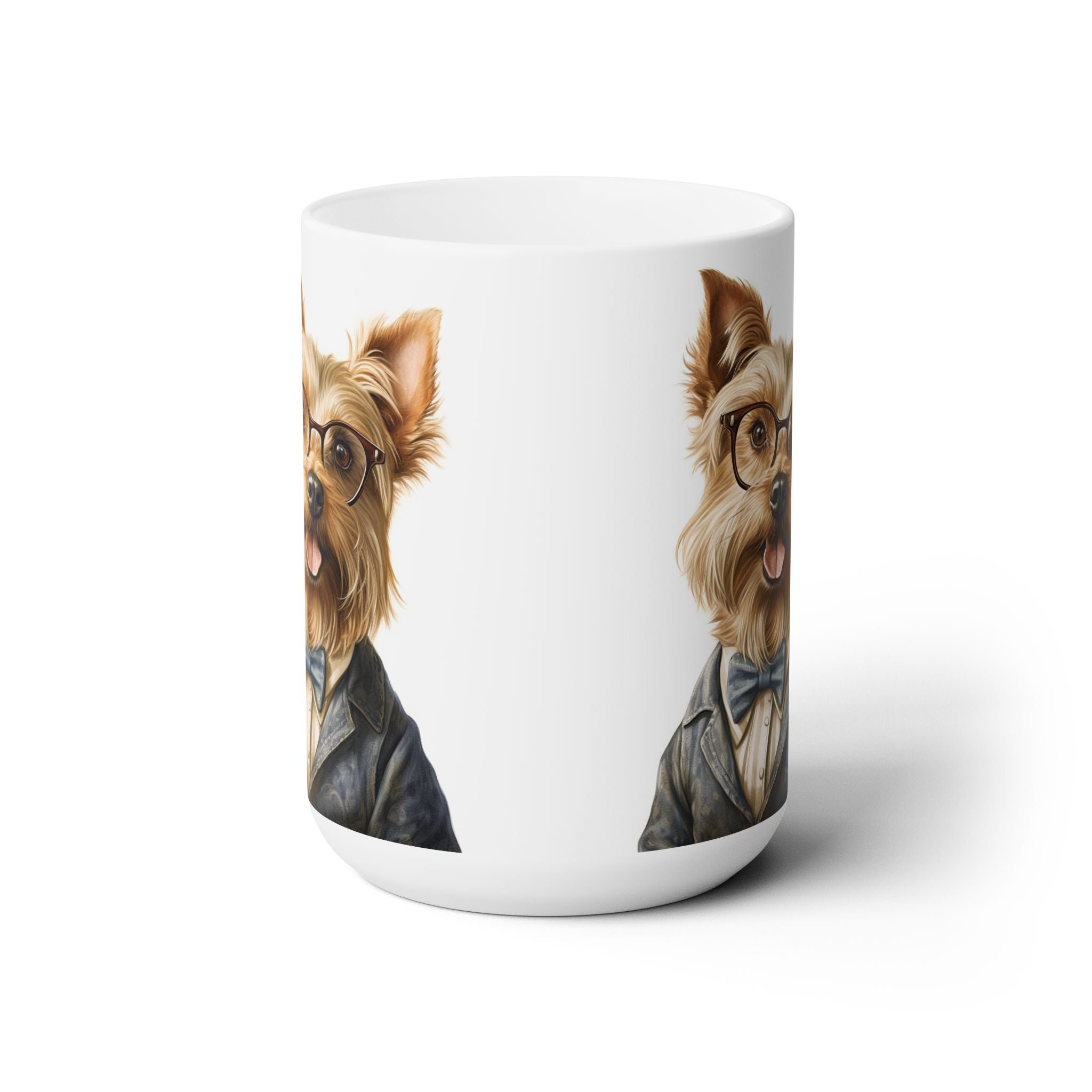 Yorkie Sophisticate Mug - Yorkshire Terrier Coffee Cup, Dog Lover Gift - Darwin & Rose