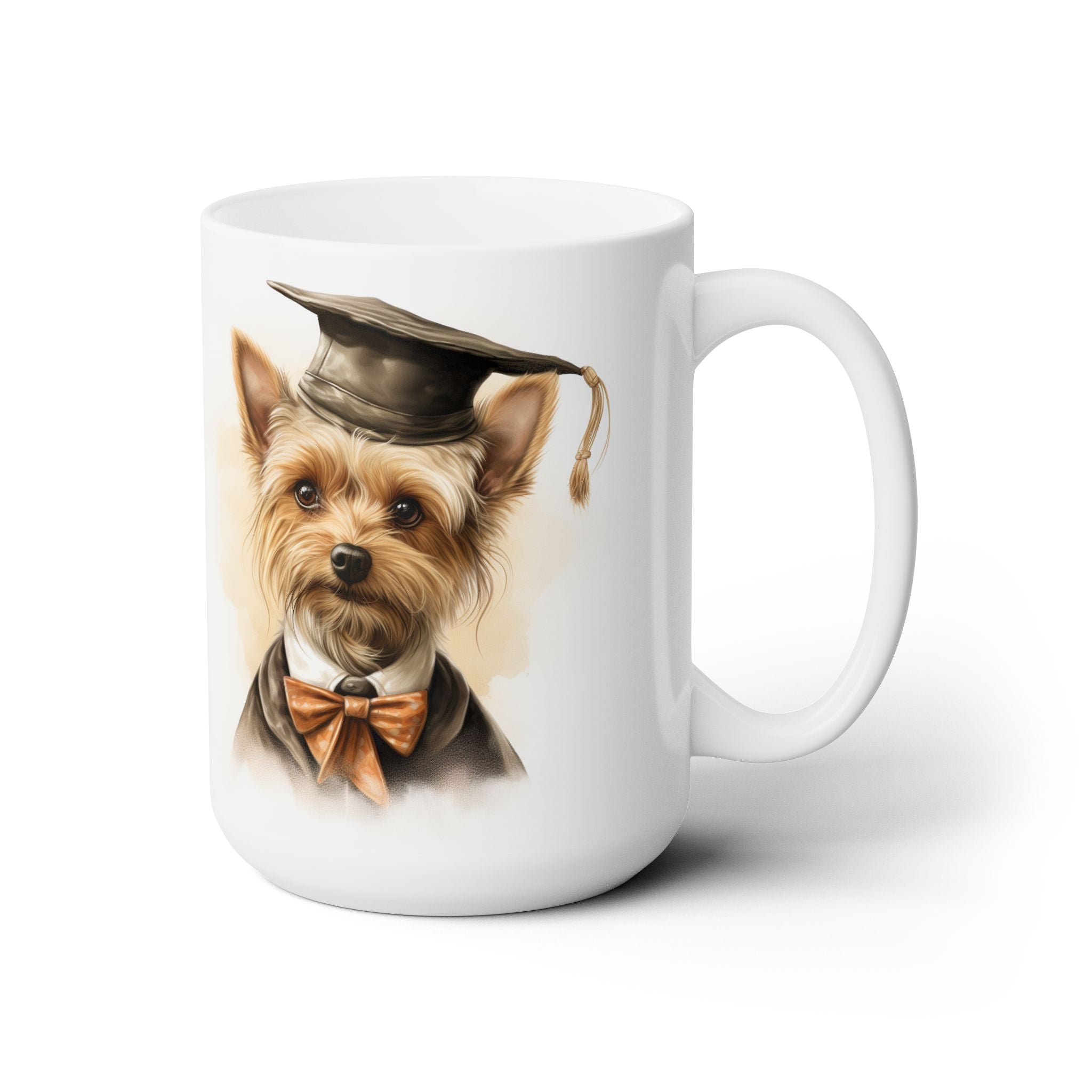 Yorkie Graduation Mug - Adorable Yorkshire Terrier Gift for Dog Lovers - Darwin & Rose