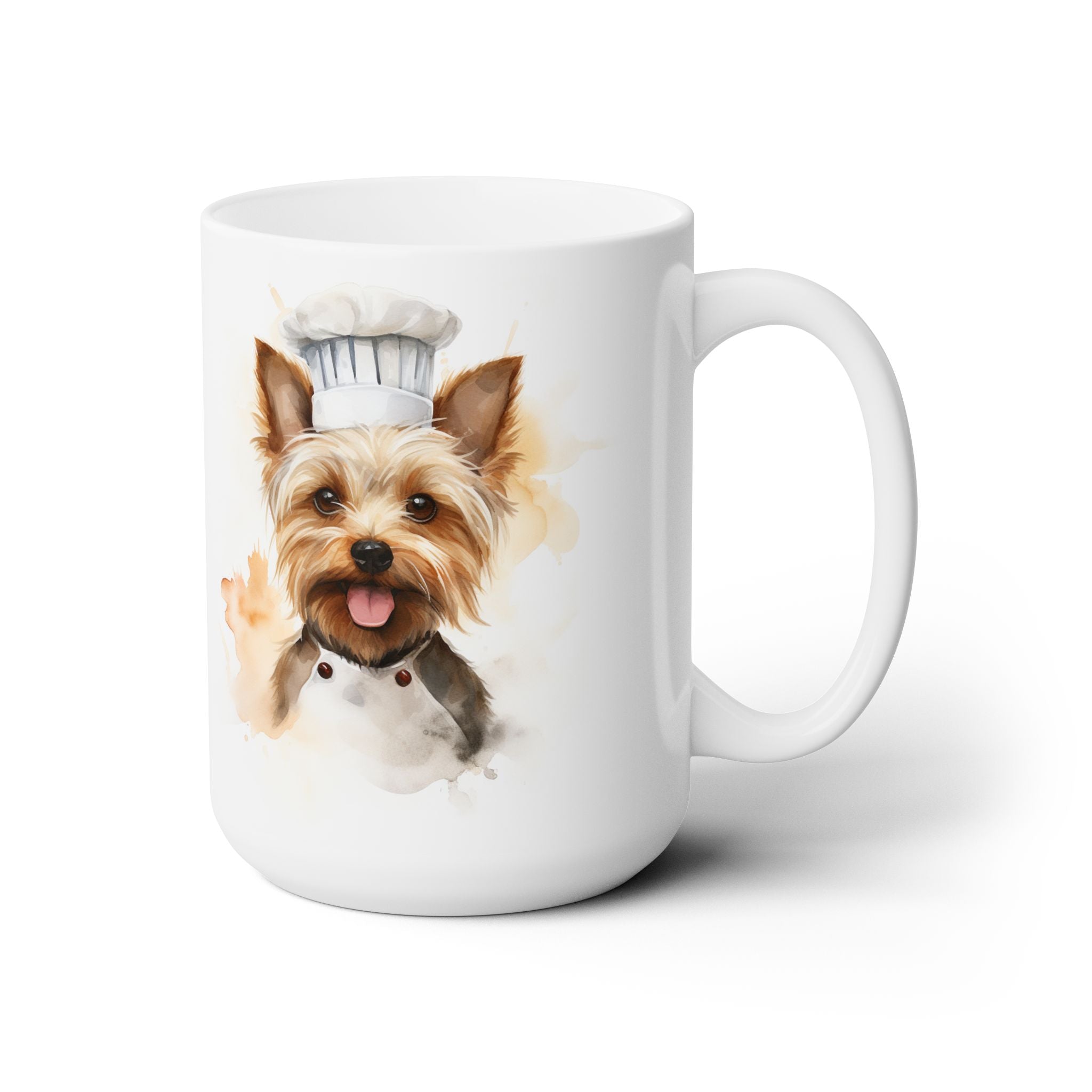 Yorkie Chef Mug - Adorable Yorkshire Terrier Coffee Cup for Dog Lovers - Darwin & Rose