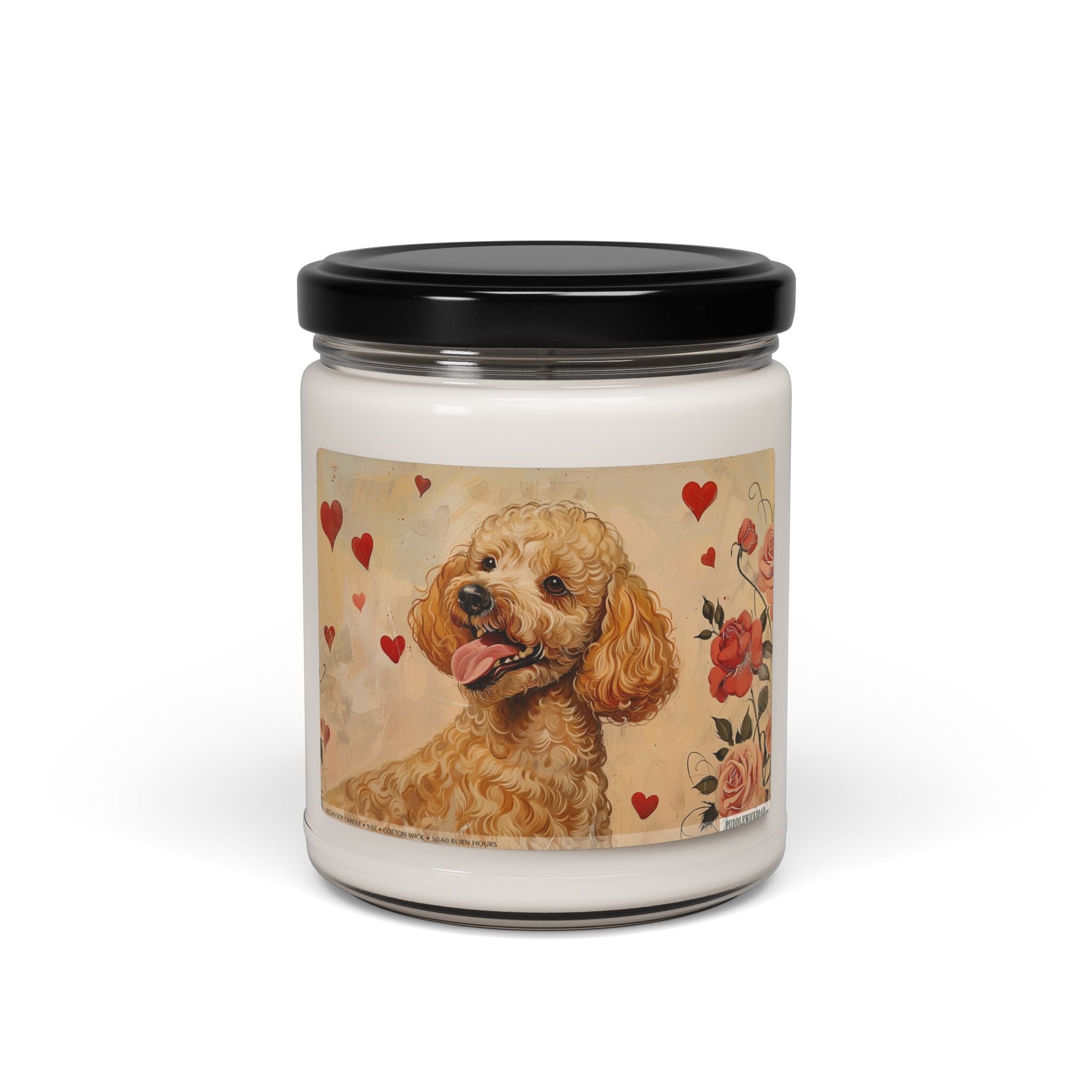 Poodle Love Candle - Heartwarming Gift for Dog Lovers! - Darwin & Rose