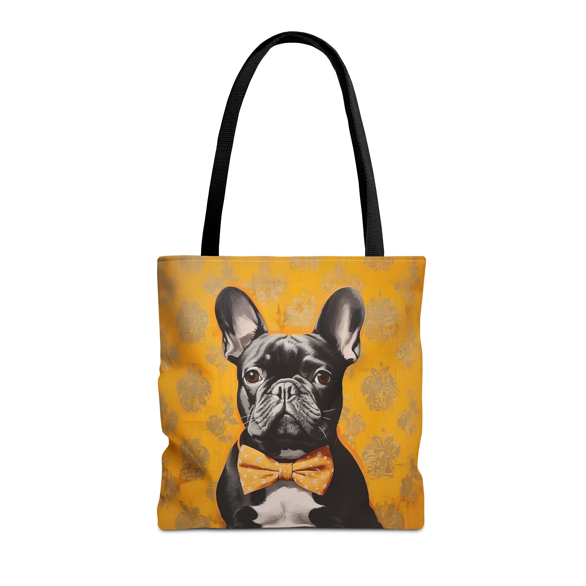 French Bulldog Bow Tie Tote Bag - Chic & Eco-Friendly Canvas Bag - Darwin & Rose
