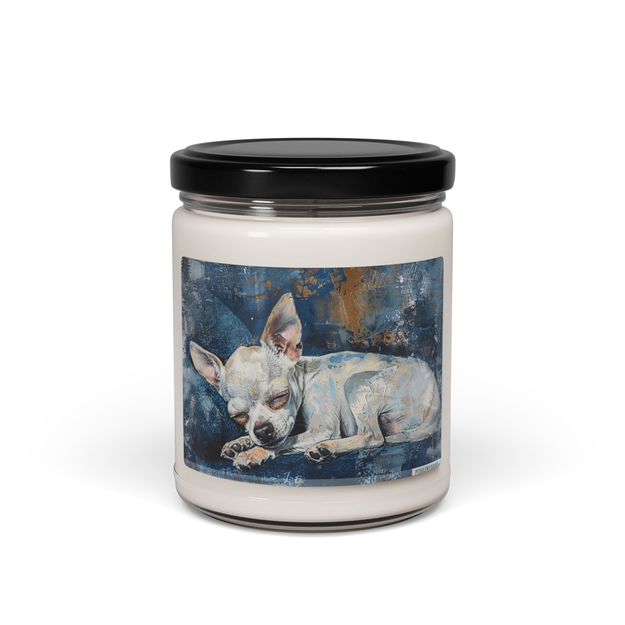 Charming Chihuahua Memorial Candle, Cozy Dog Lover Gift - Darwin & Rose