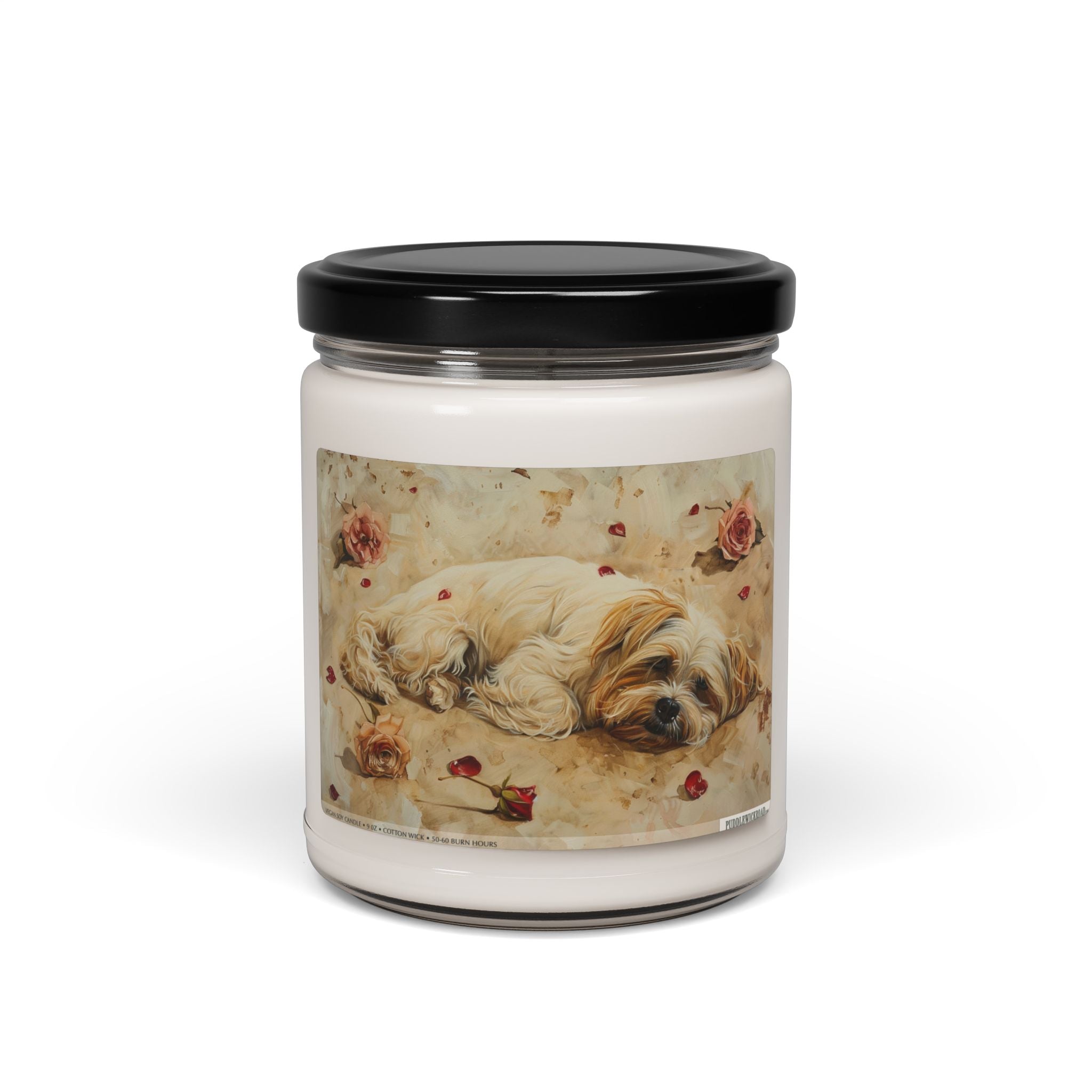 Havanese Comfort Soy Candle - Pet Lover Memorial Gift - Darwin & Rose