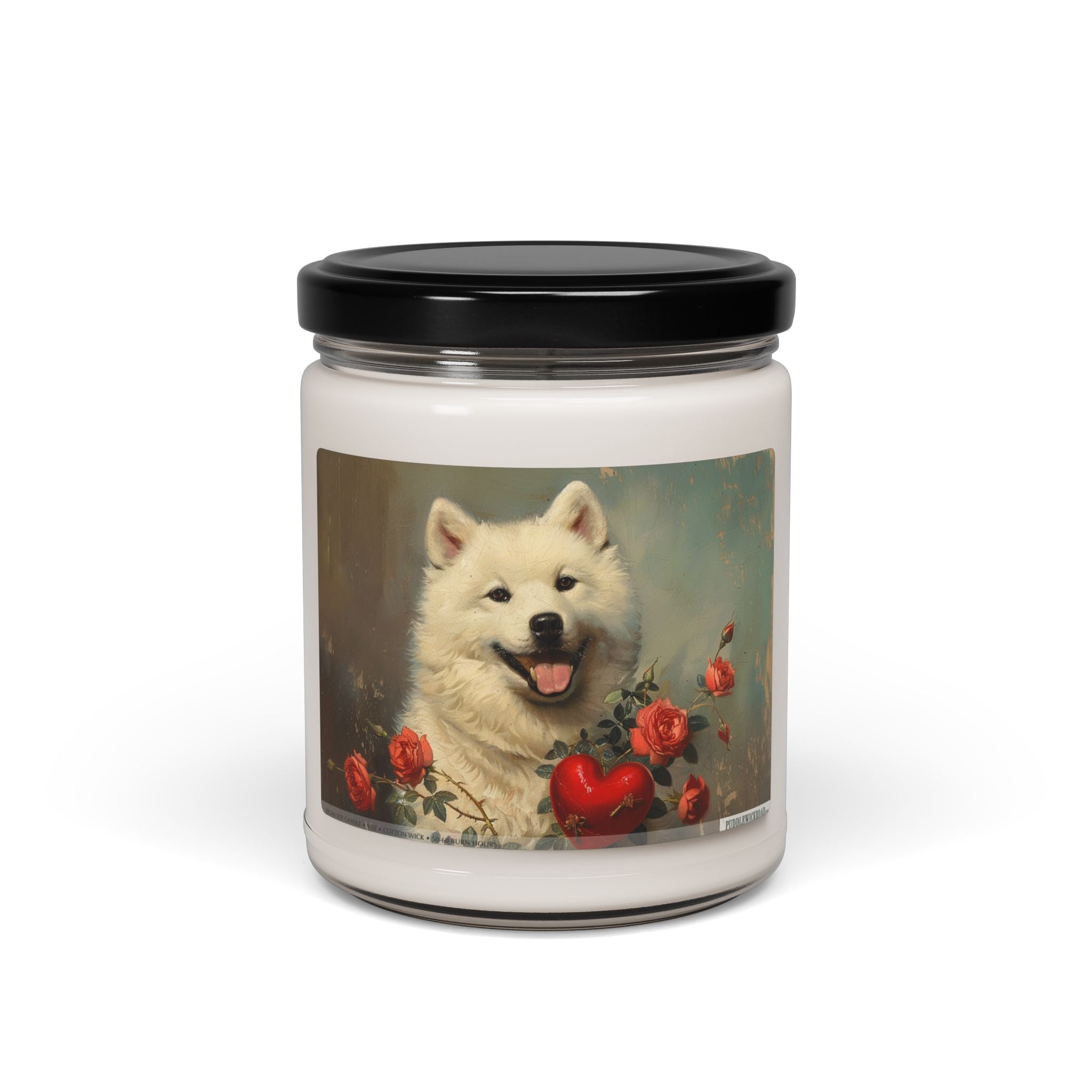 Samoyed Love Candle - Heartfelt Gift for Dog Lovers - Darwin & Rose