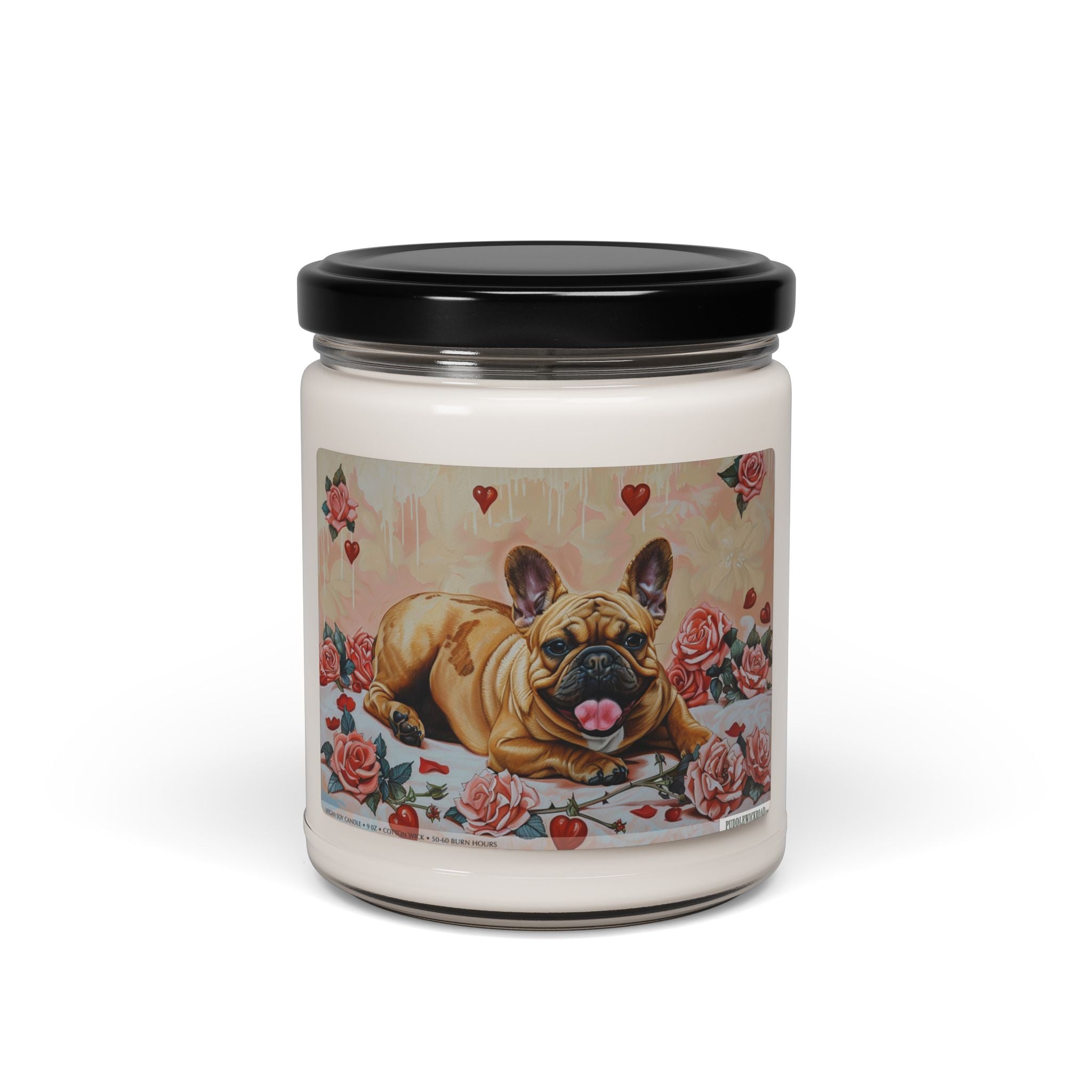 French Bulldog Love Candle - Vintage Pet Lover Gift Idea - Darwin & Rose
