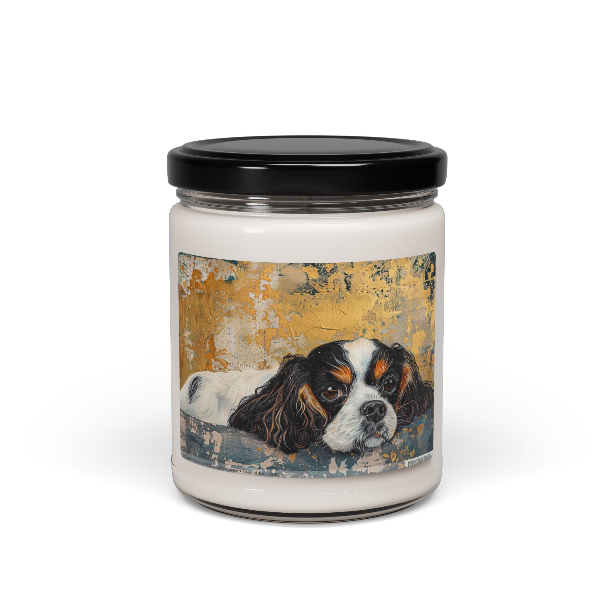 Cavalier King Charles Spaniel Candle - Artisan Soy Candle Gift - Darwin & Rose