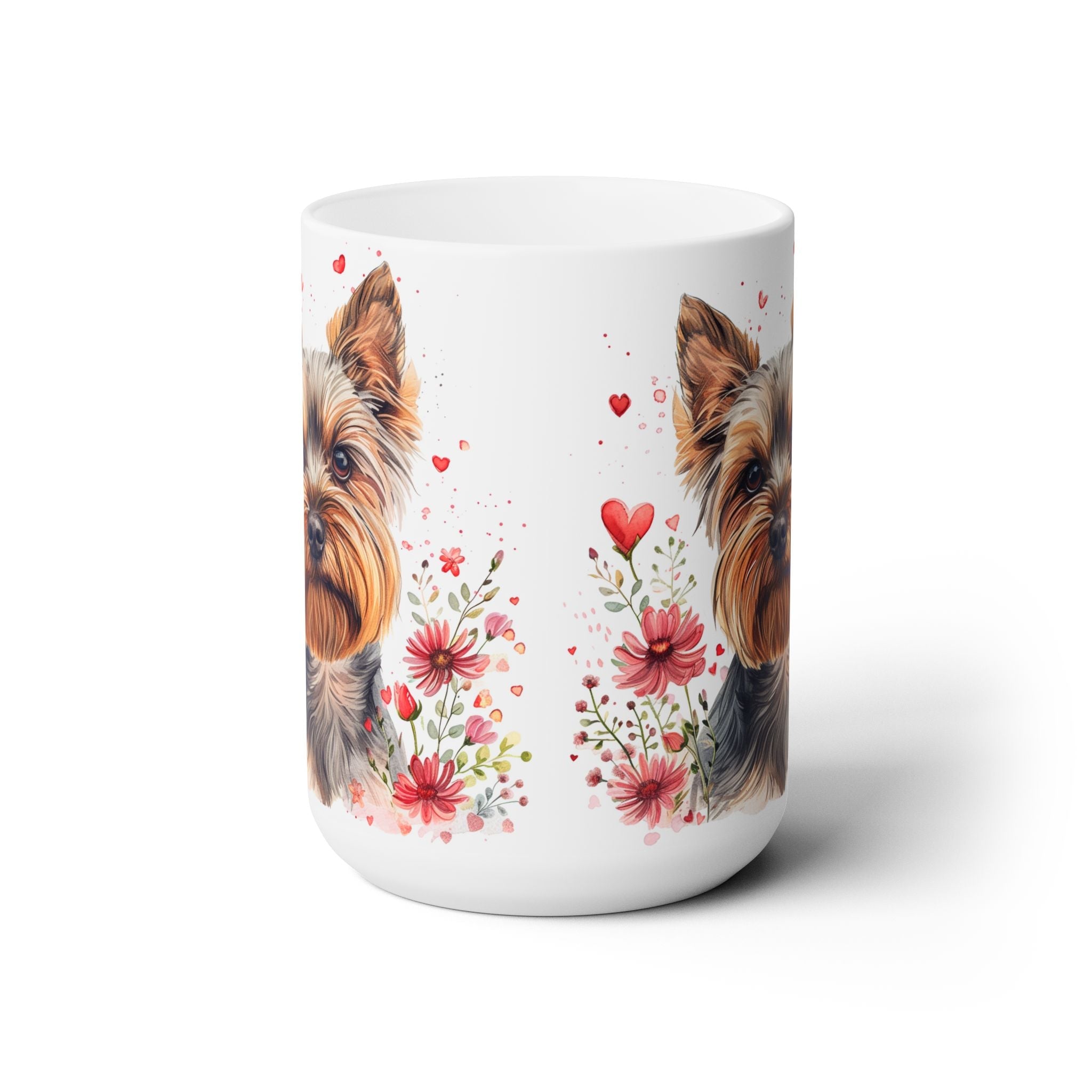 Yorkie Love Mug - Yorkshire Terrier Design for Dog Lovers - Darwin & Rose