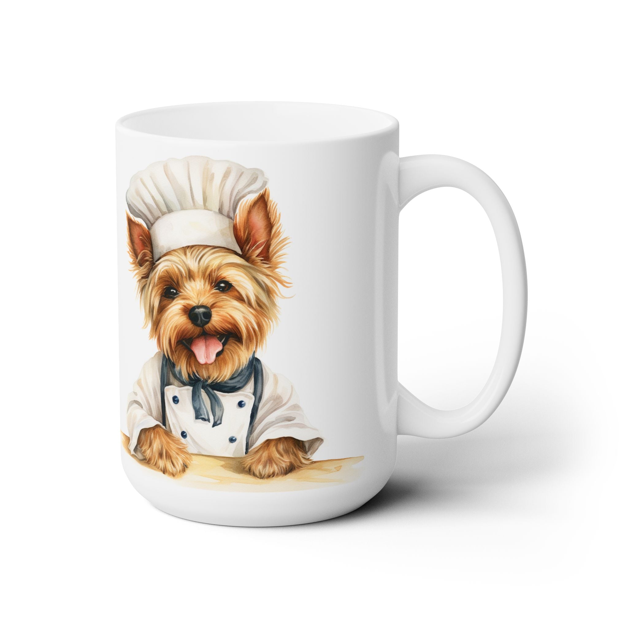 Yorkie Chef Mug - Adorable Yorkshire Terrier Coffee Cup for Dog Lovers - Darwin & Rose