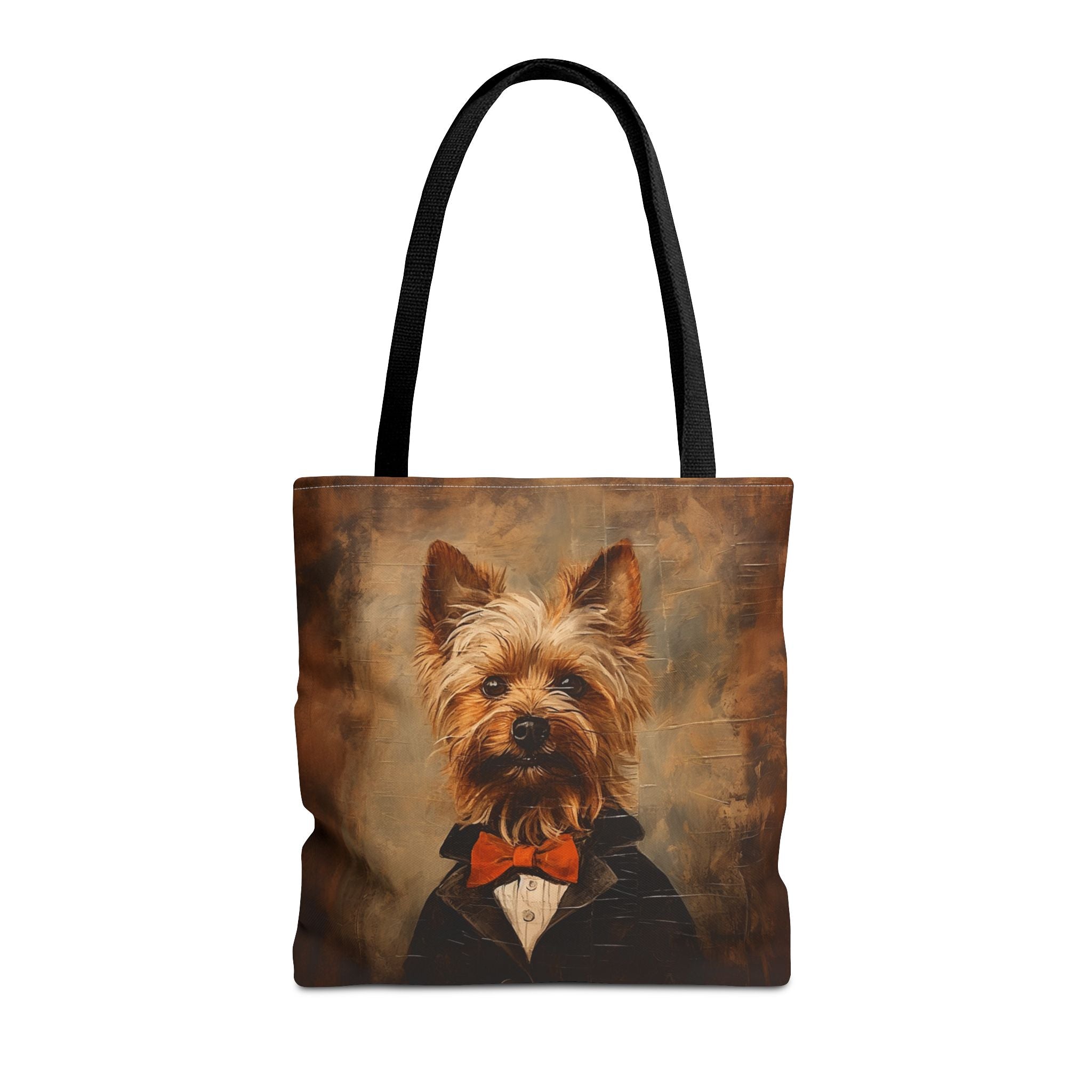 Yorkshire Terrier Tote Bag - Dapper Yorkie Elegance for Dog Lovers - Darwin & Rose