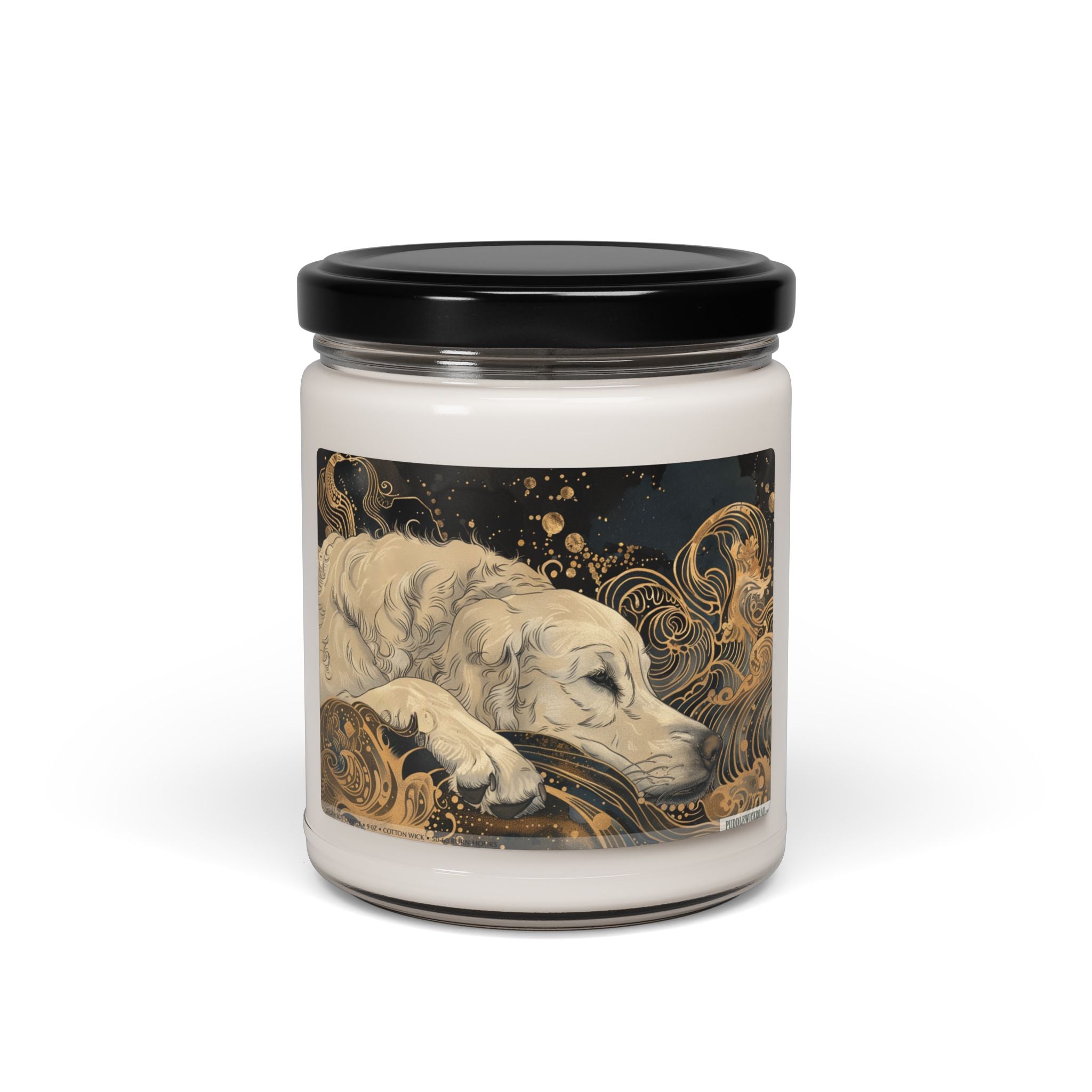 Golden Slumber Golden Retriever Candle - Cozy Soy Candle Gift - Darwin & Rose