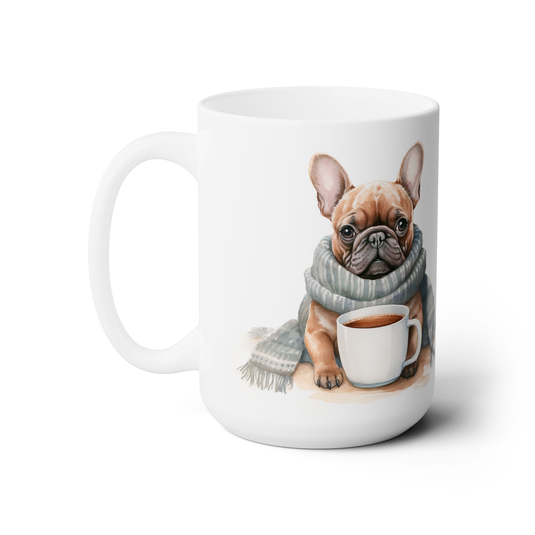 Frenchie Cozy Coffee Companion Mug - French Bulldog Lover's Gift - Darwin & Rose