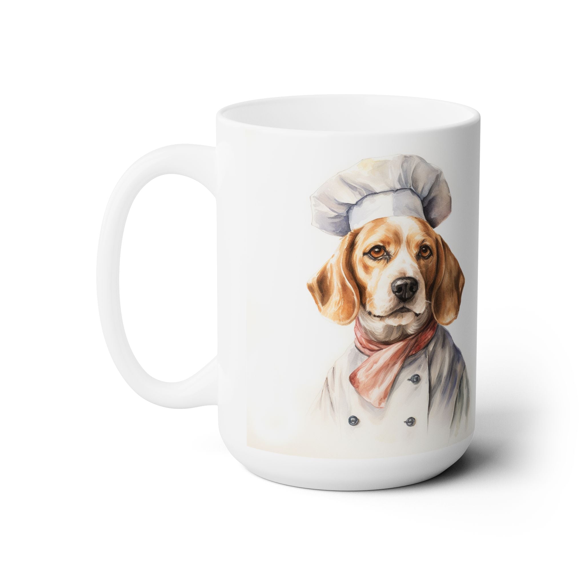 Beagle Chef Coffee Mug - Dog Lover Gift for Beagle Parents - Darwin & Rose