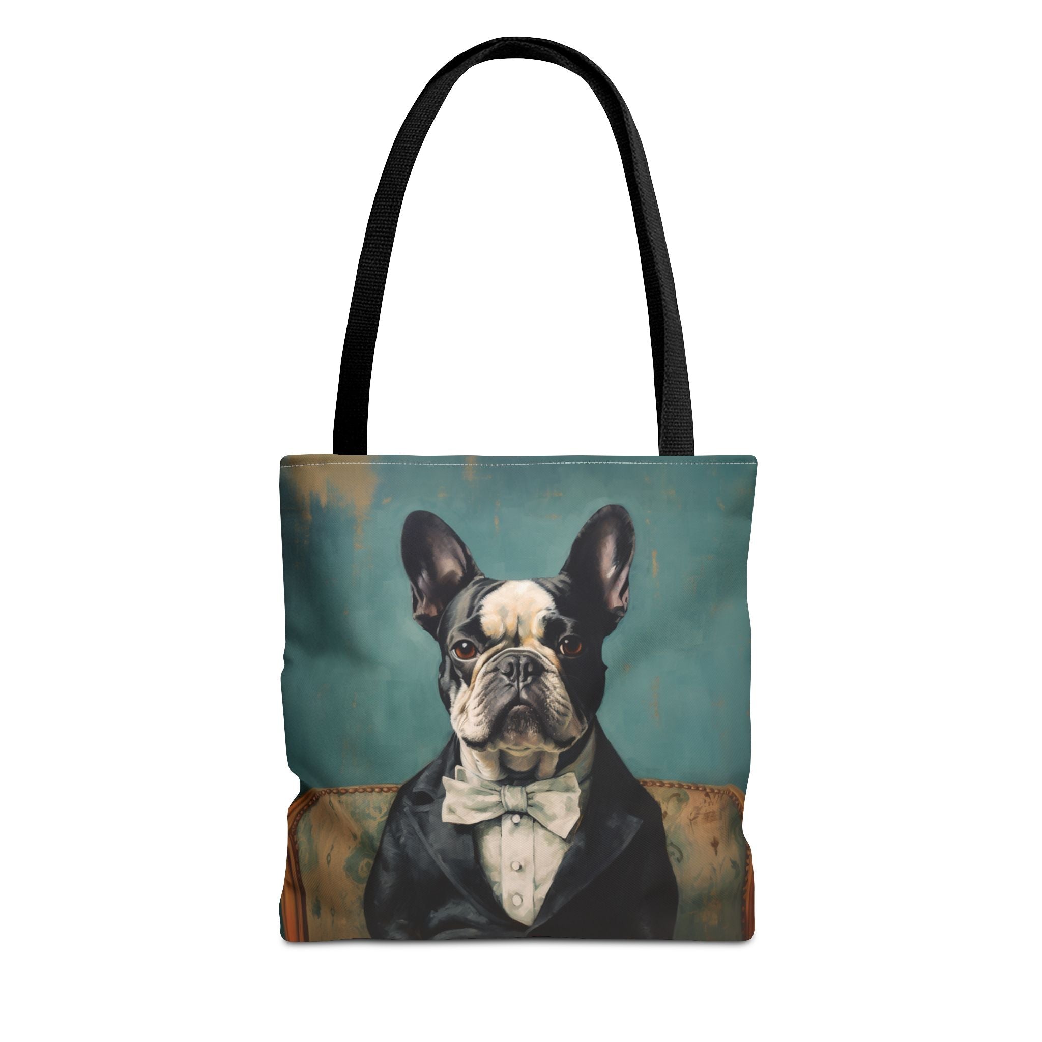 Elegant French Bulldog Tote Bag with Sophisticated Style - Darwin & Rose
