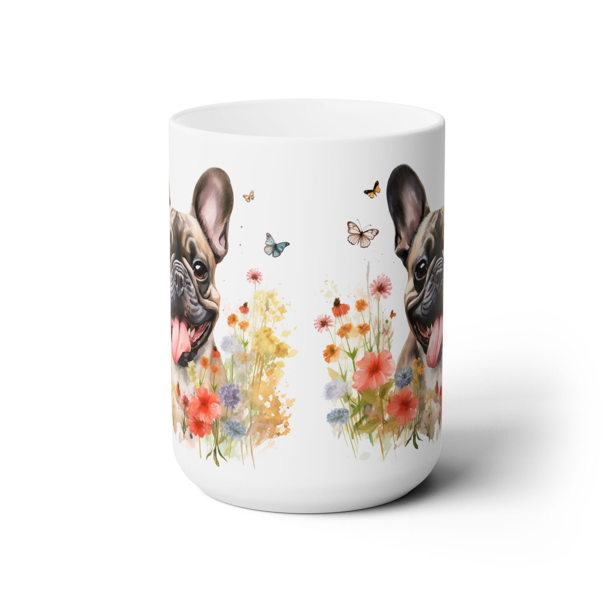 Frenchie Bliss Mug - Adorable French Bulldog Coffee Cup for Dog Lovers - Darwin & Rose
