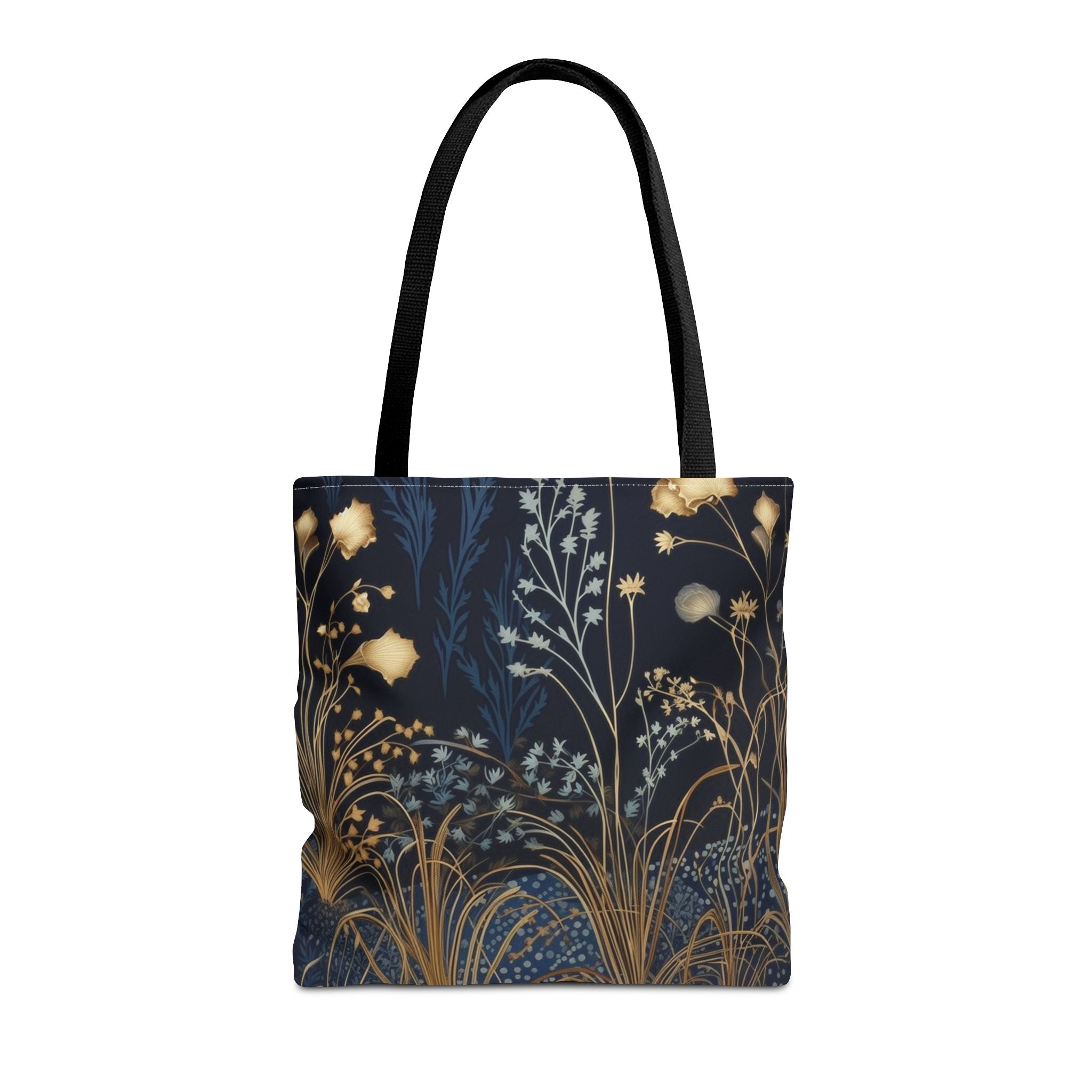 Midnight Bloom Floral Eco-Friendly Tote Bag - Stylish and Functional - Darwin & Rose