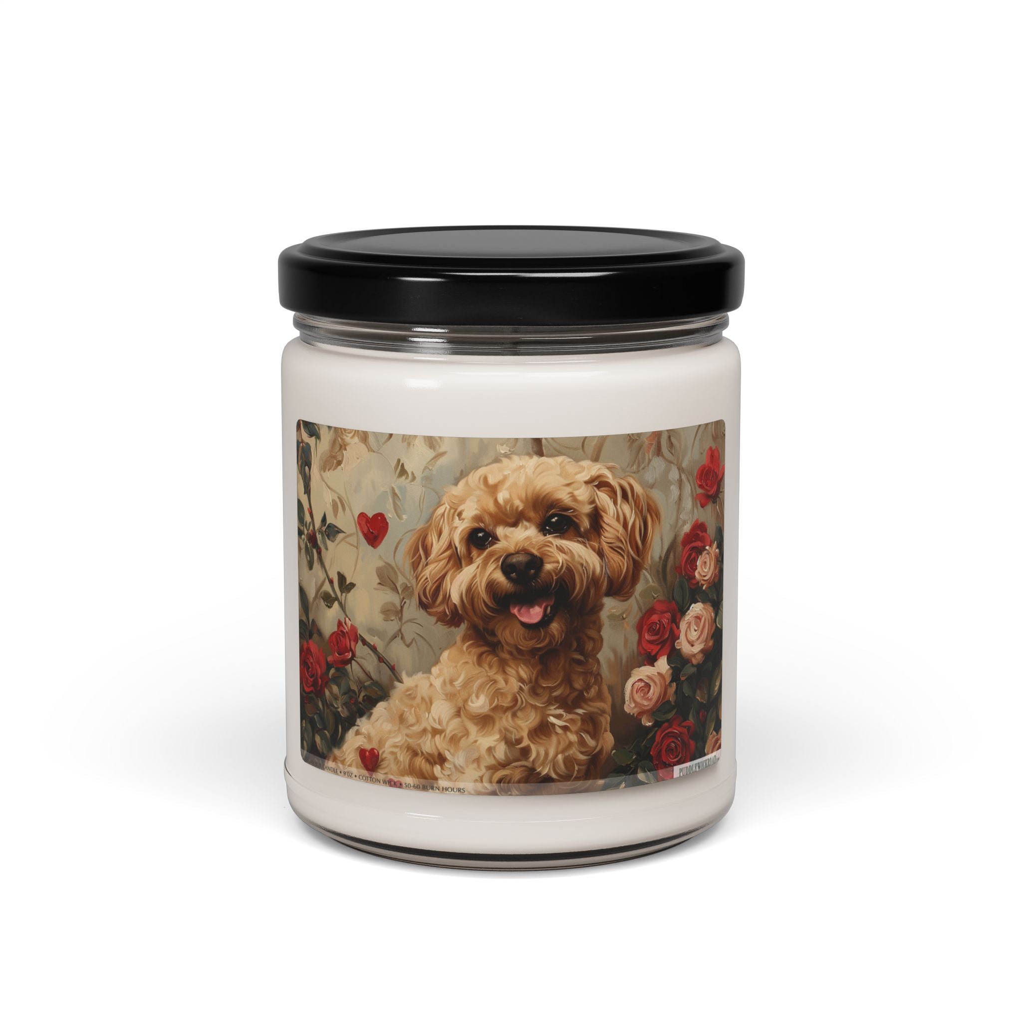 Cavapoo Love Vintage Candle - Adorable Dog Mom Gift - Darwin & Rose