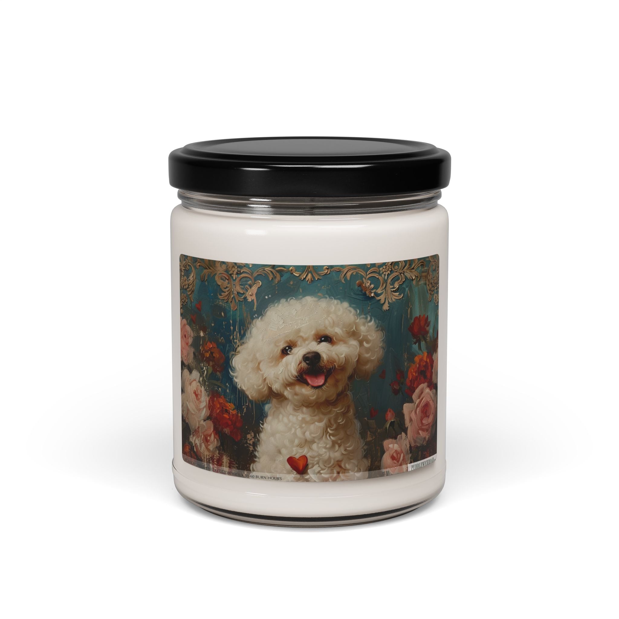 Bichon Bliss Vintage Candle - Soy Pet Lover Gift - Darwin & Rose
