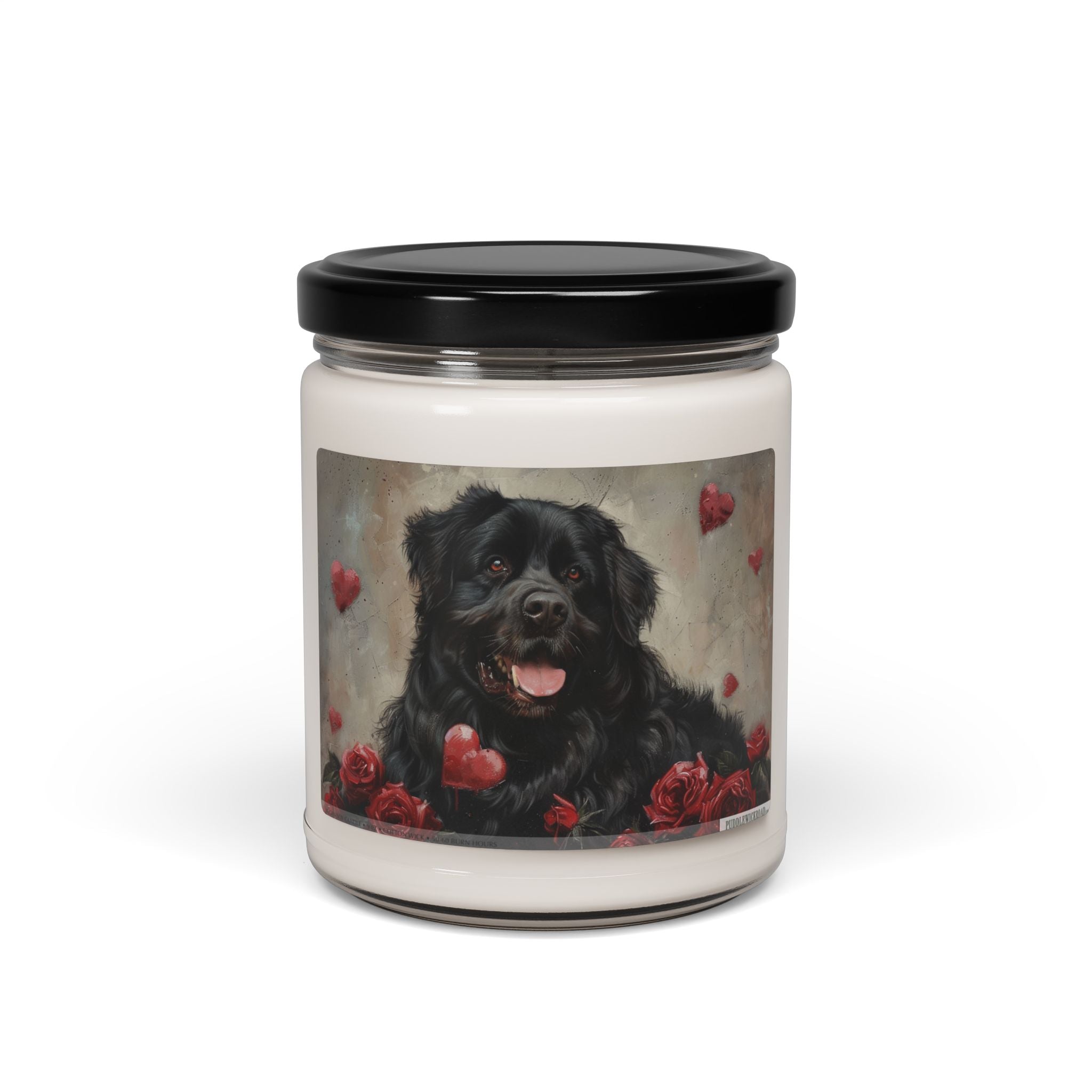 Newfoundland Lover Candle - Heartfelt Memorial & Gift for Pet Parents - Darwin & Rose