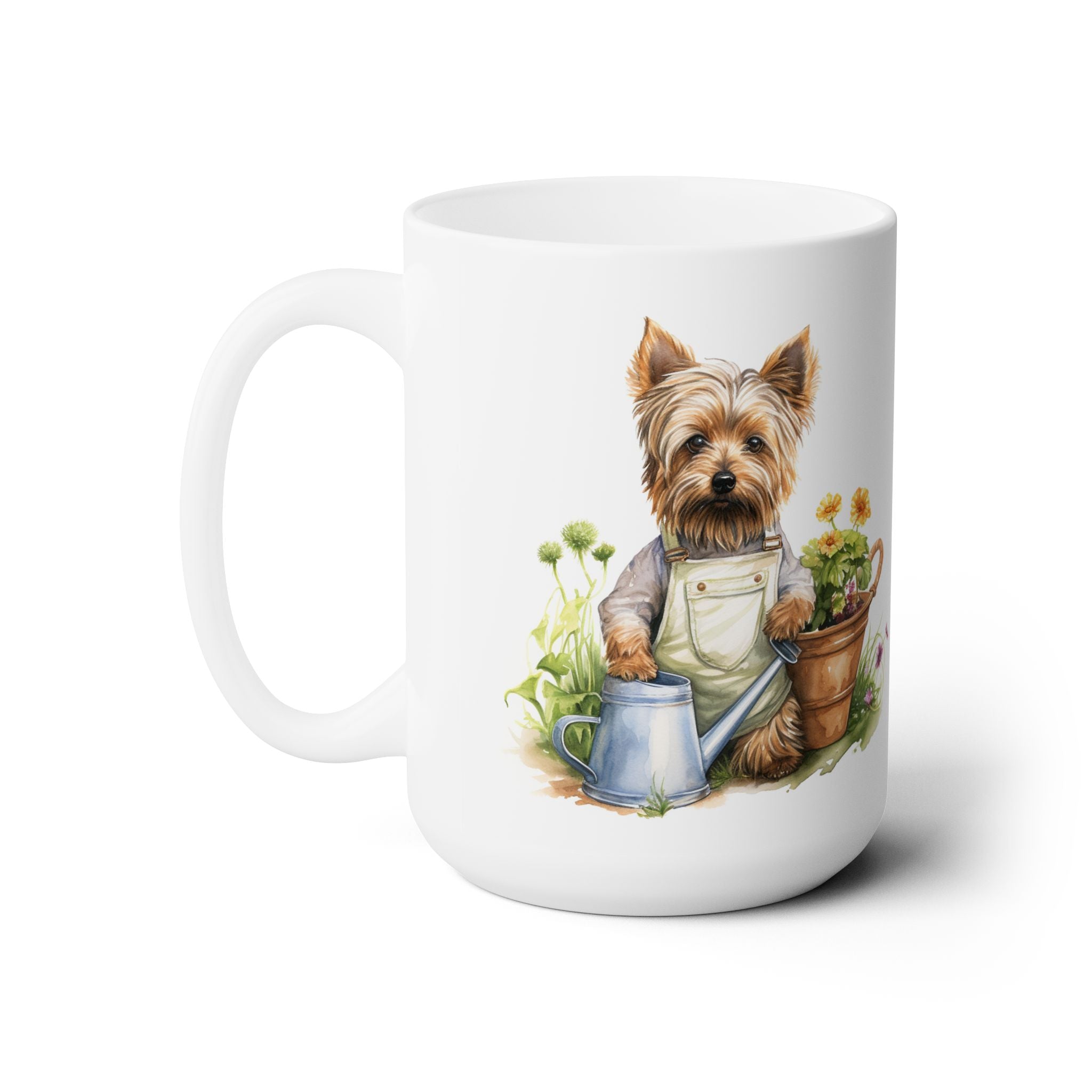 Yorkie Gardener Coffee Mug - Perfect Dog Lover Gift - Darwin & Rose
