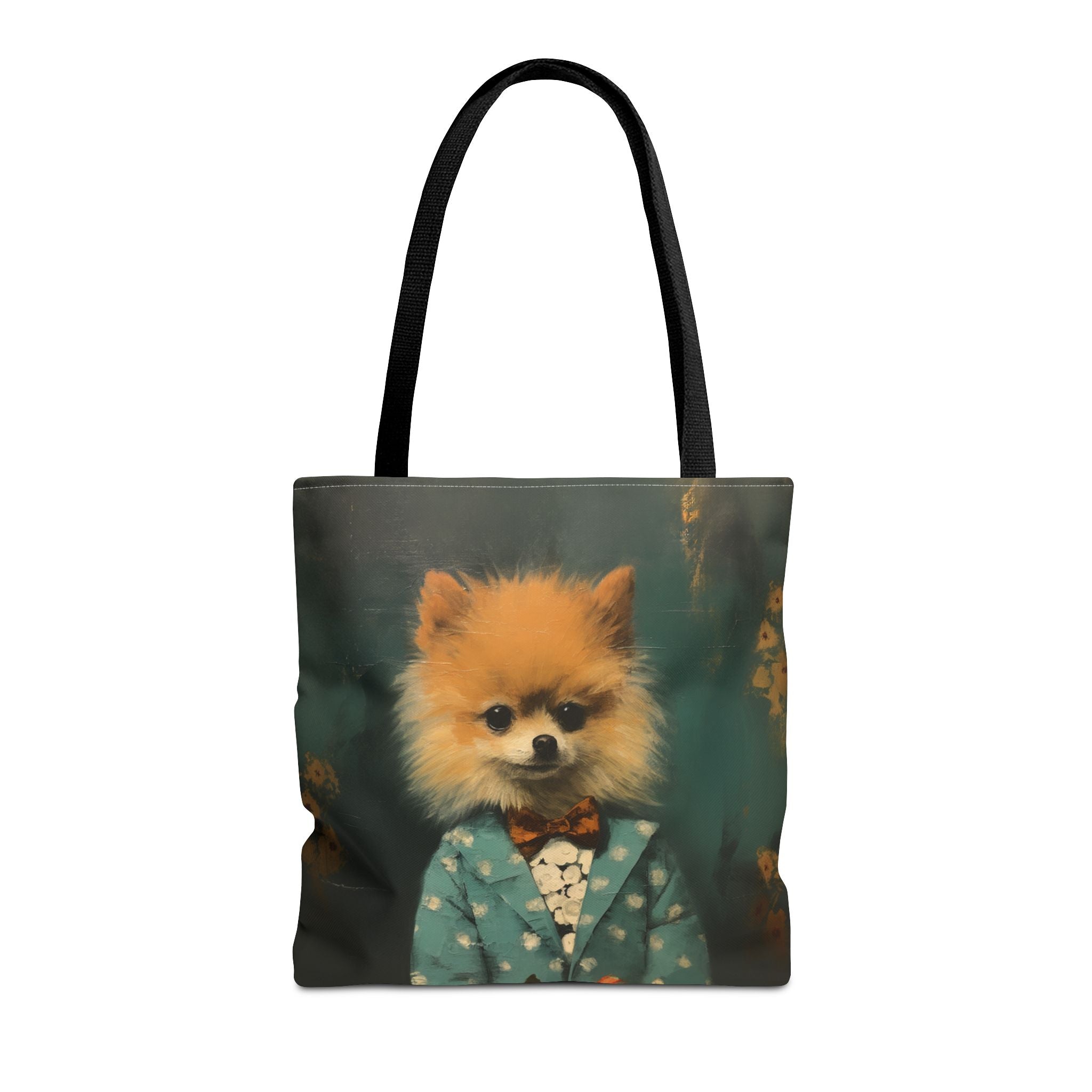 Charming Pomeranian Tote Bag - Eco-Friendly Canvas for Dog Lovers - Darwin & Rose