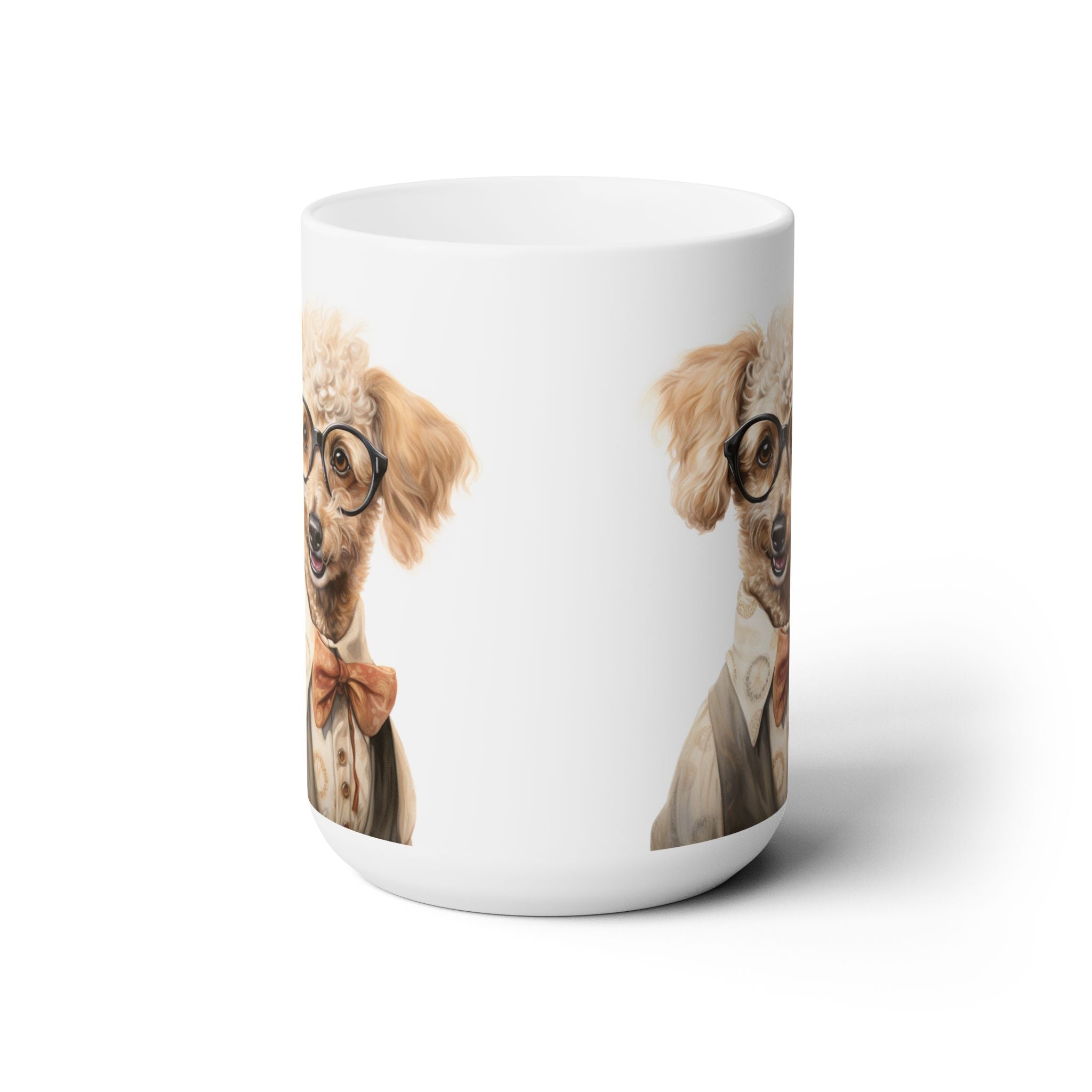 Poodle Professor Mug - Adorable Dog Lover Gift for Coffee Enthusiasts - Darwin & Rose