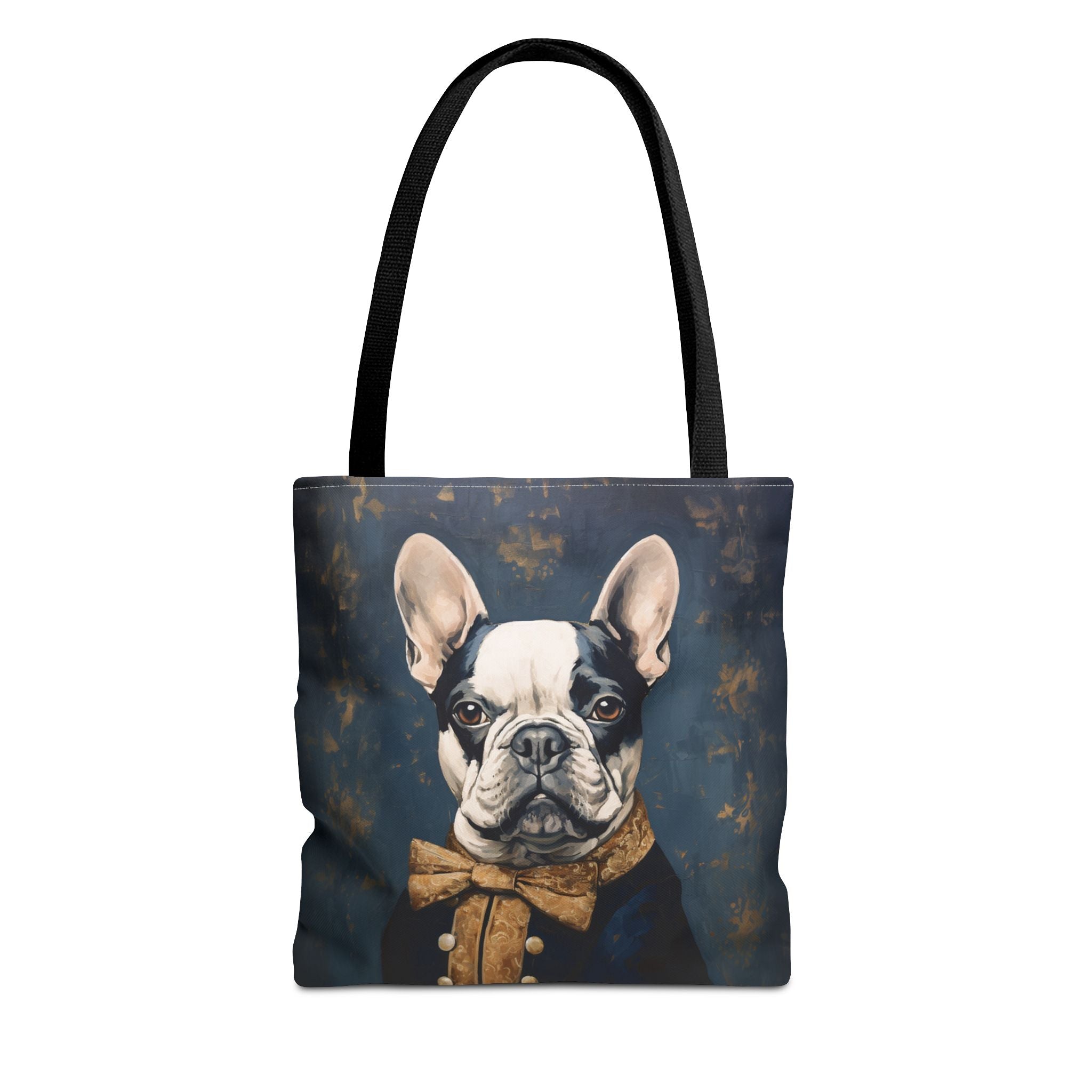 French Bulldog Aristocrat Canvas Tote Bag, Chic and Eco-Friendly Design - Darwin & Rose