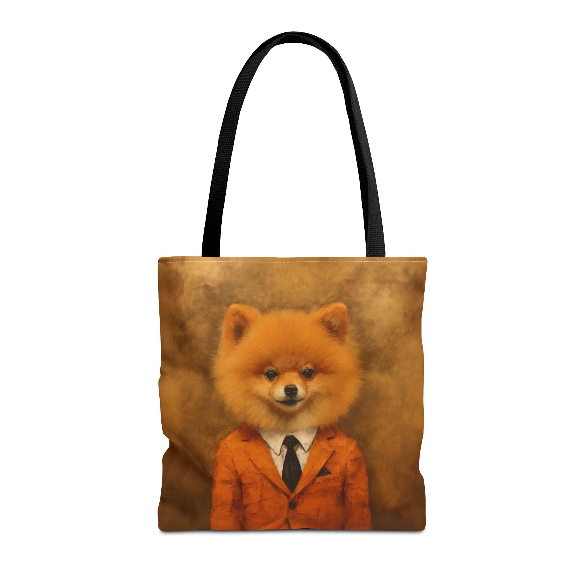 Executive Pomeranian Tote Bag - Artistic, Stylish, Dog Lovers' Essential - Darwin & Rose