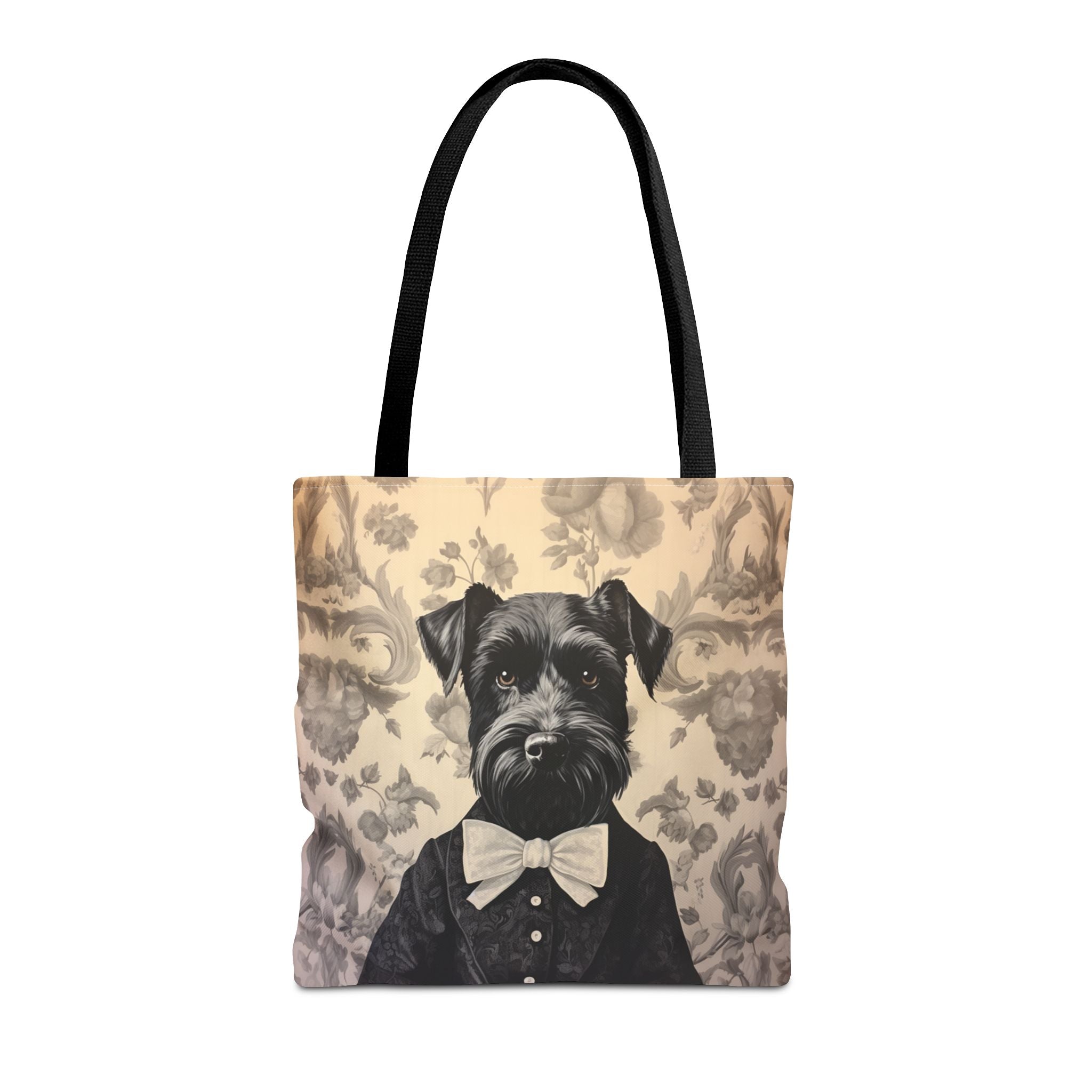 Charming Schnauzer Tote Bag - Elegant Dog Lover Gift, Eco-Friendly Carryall - Darwin & Rose