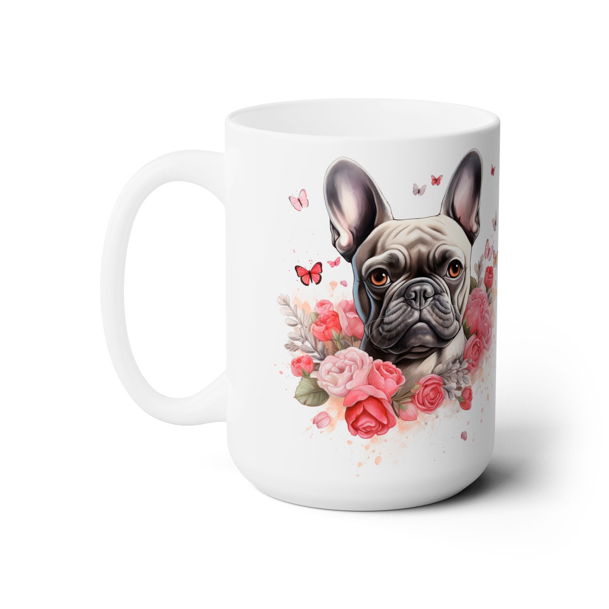 Frenchie Love Mug - French Bulldog Valentine's Gift for Dog Moms - Darwin & Rose