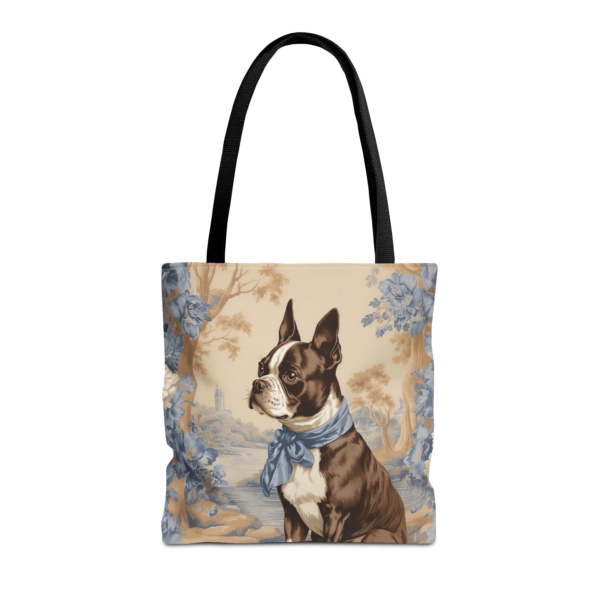 Regal Boston Terrier Tote Bag - Vintage-Inspired Art for Dog Lovers - Darwin & Rose